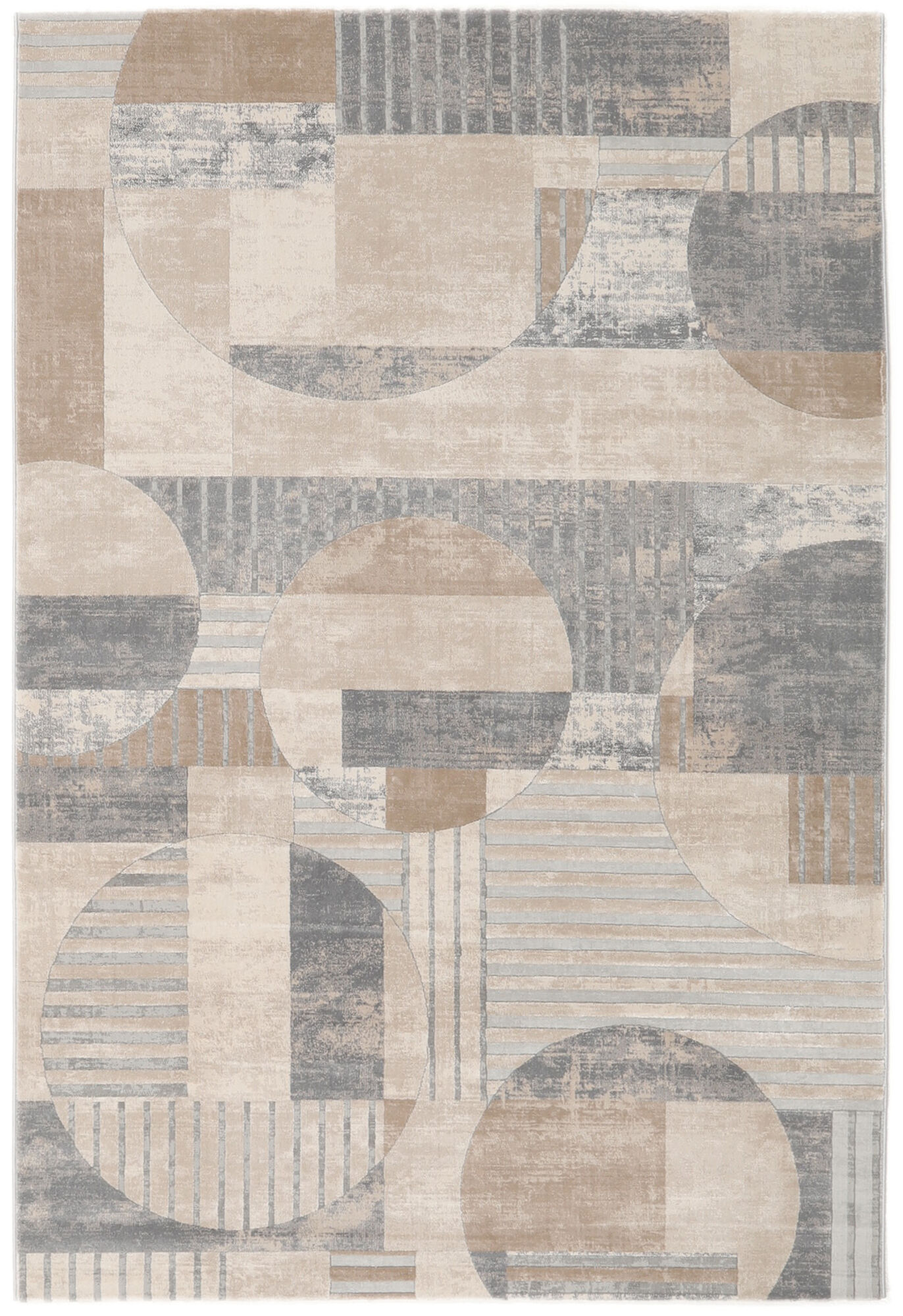 Soldes - Tapis contemporain beige 160x230 - Gradient - Interior's