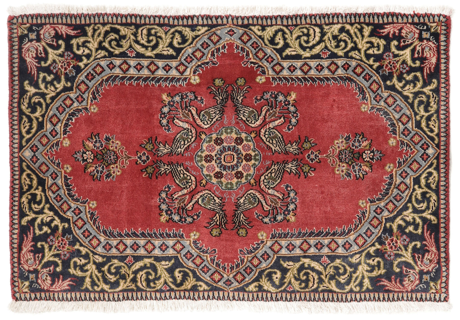 
    Kashmar Fine - Dark red - 65 x 100 cm
  