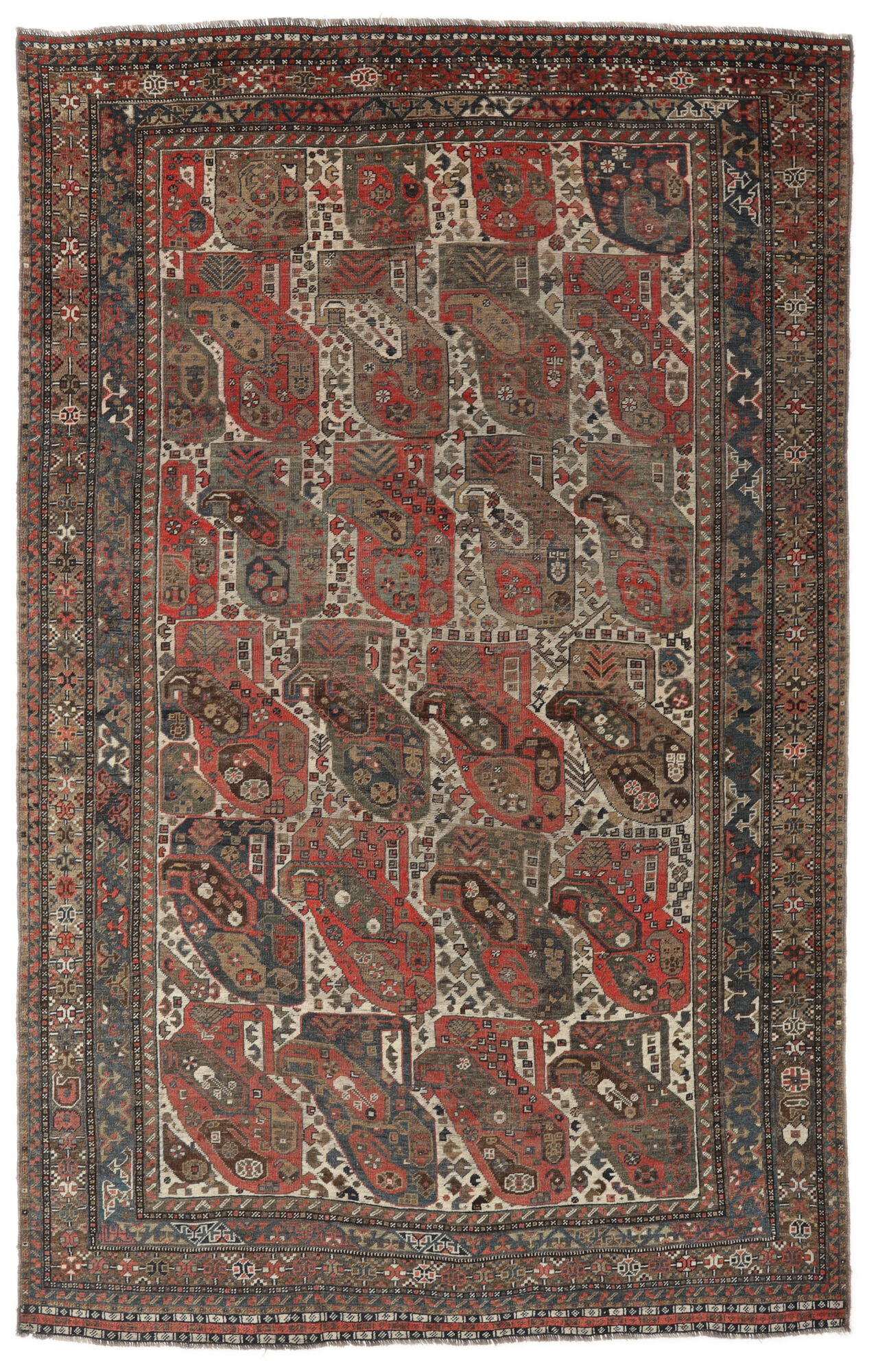 
    Antique Qashqai ca. 1900 - Brown - 182 x 288 cm
  