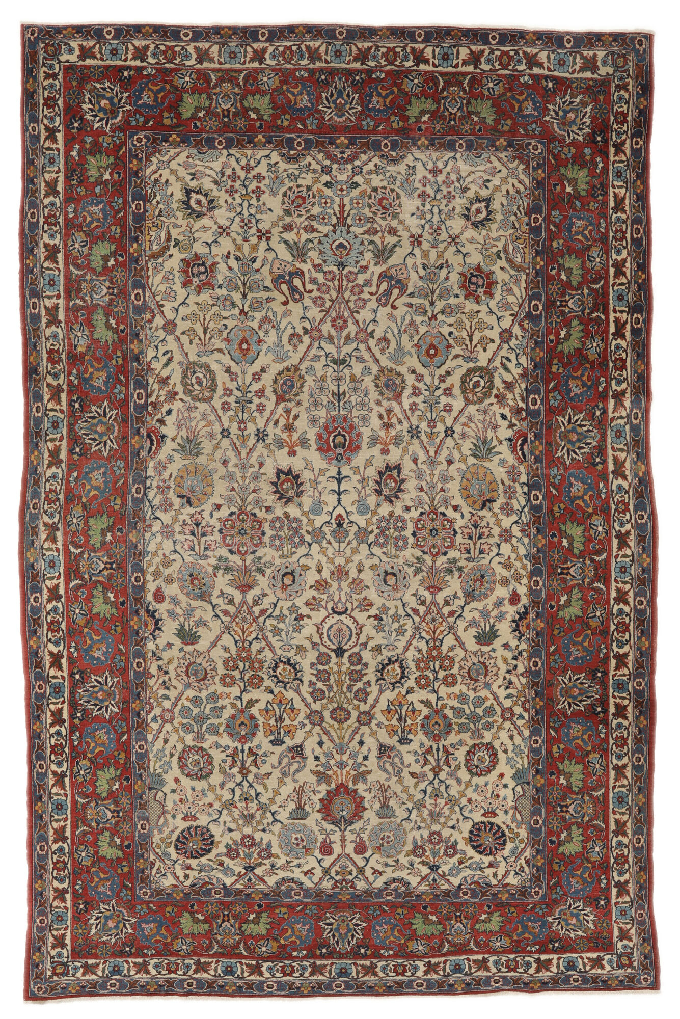 
    Isfahan ca. 1900 - Brown - 213 x 321 cm
  
