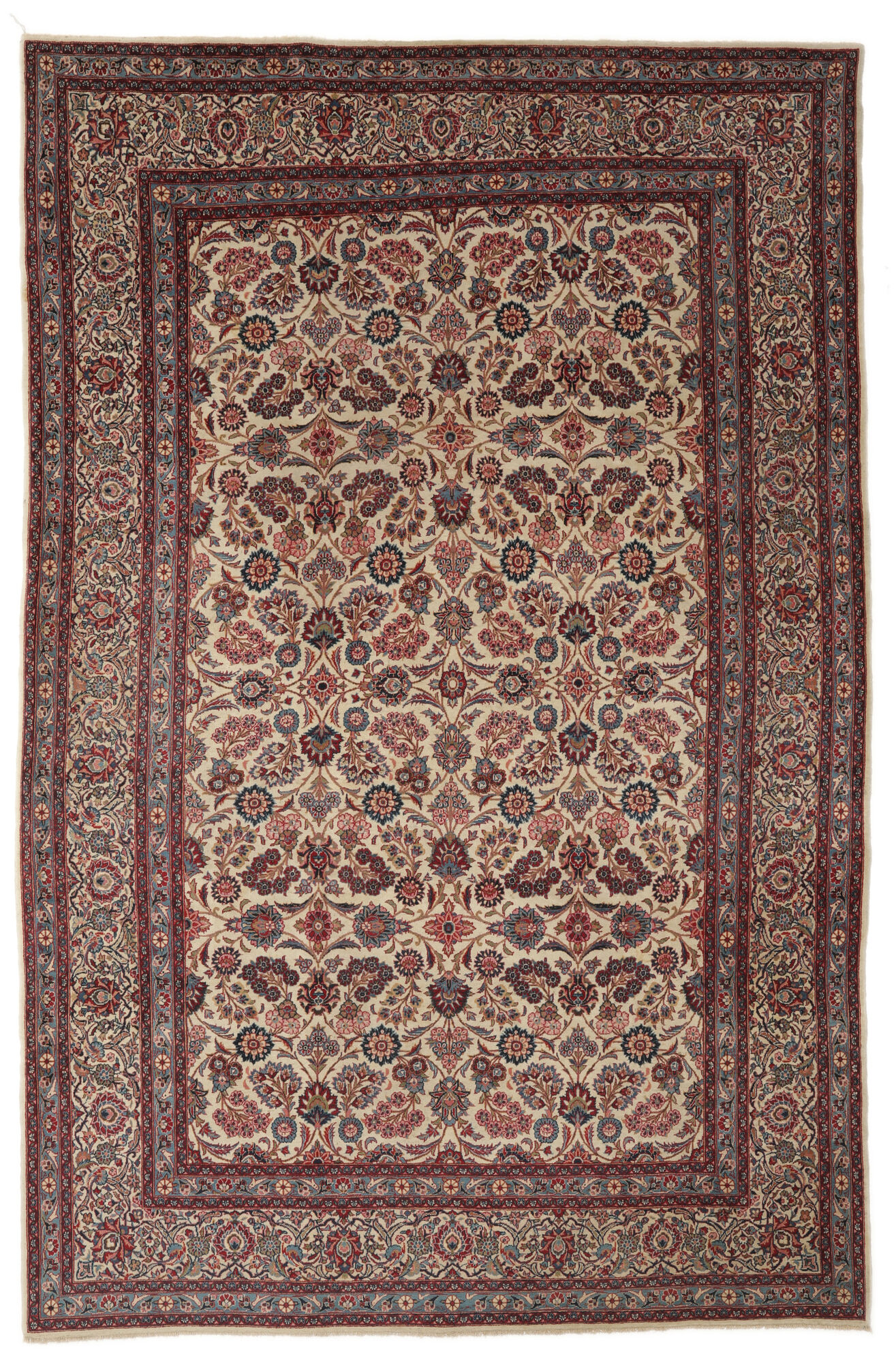 
    Antique Keshan ca. 1920 - Brown - 210 x 340 cm
  