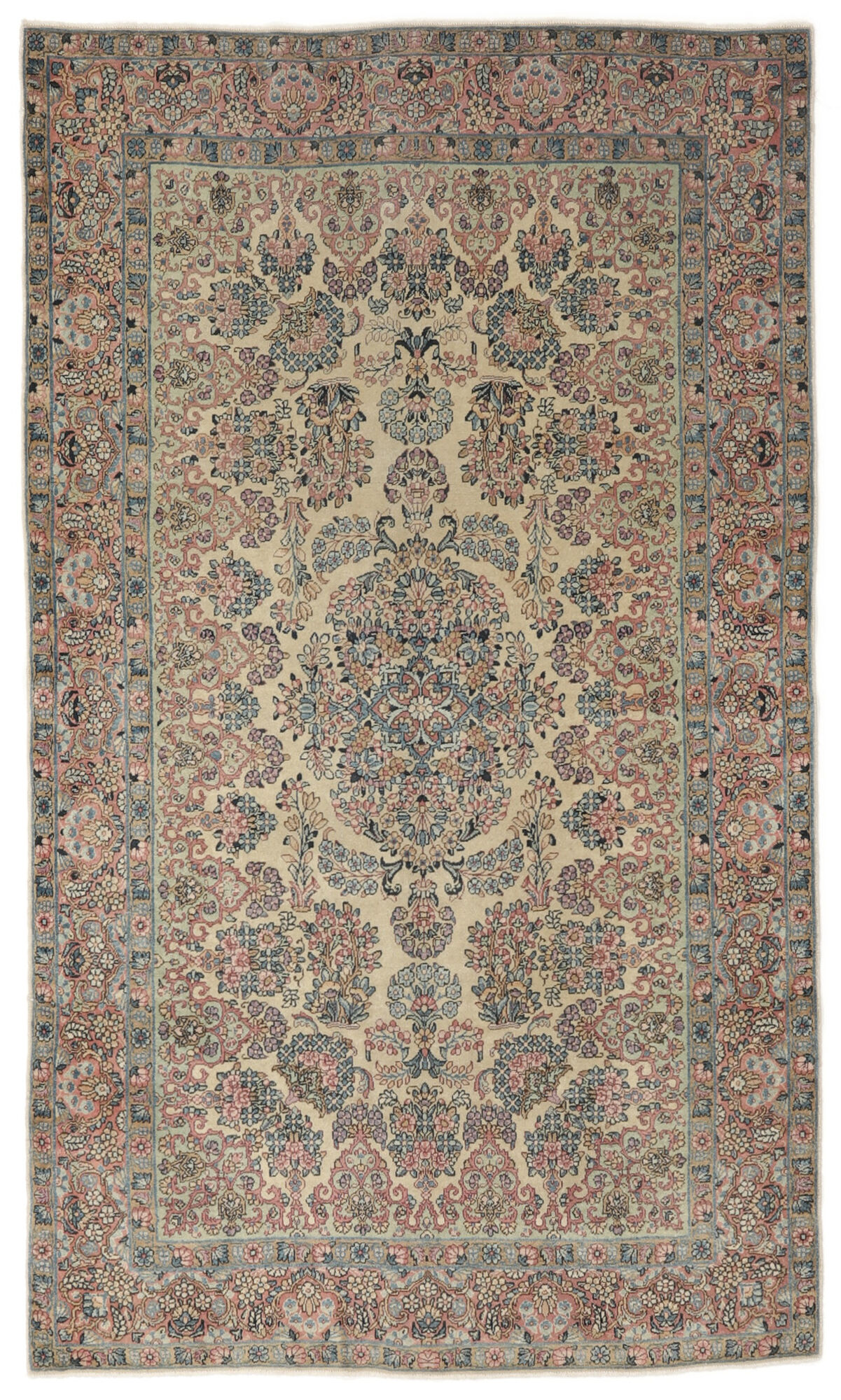
    Kerman ca. 1900 - Brown - 137 x 230 cm
  