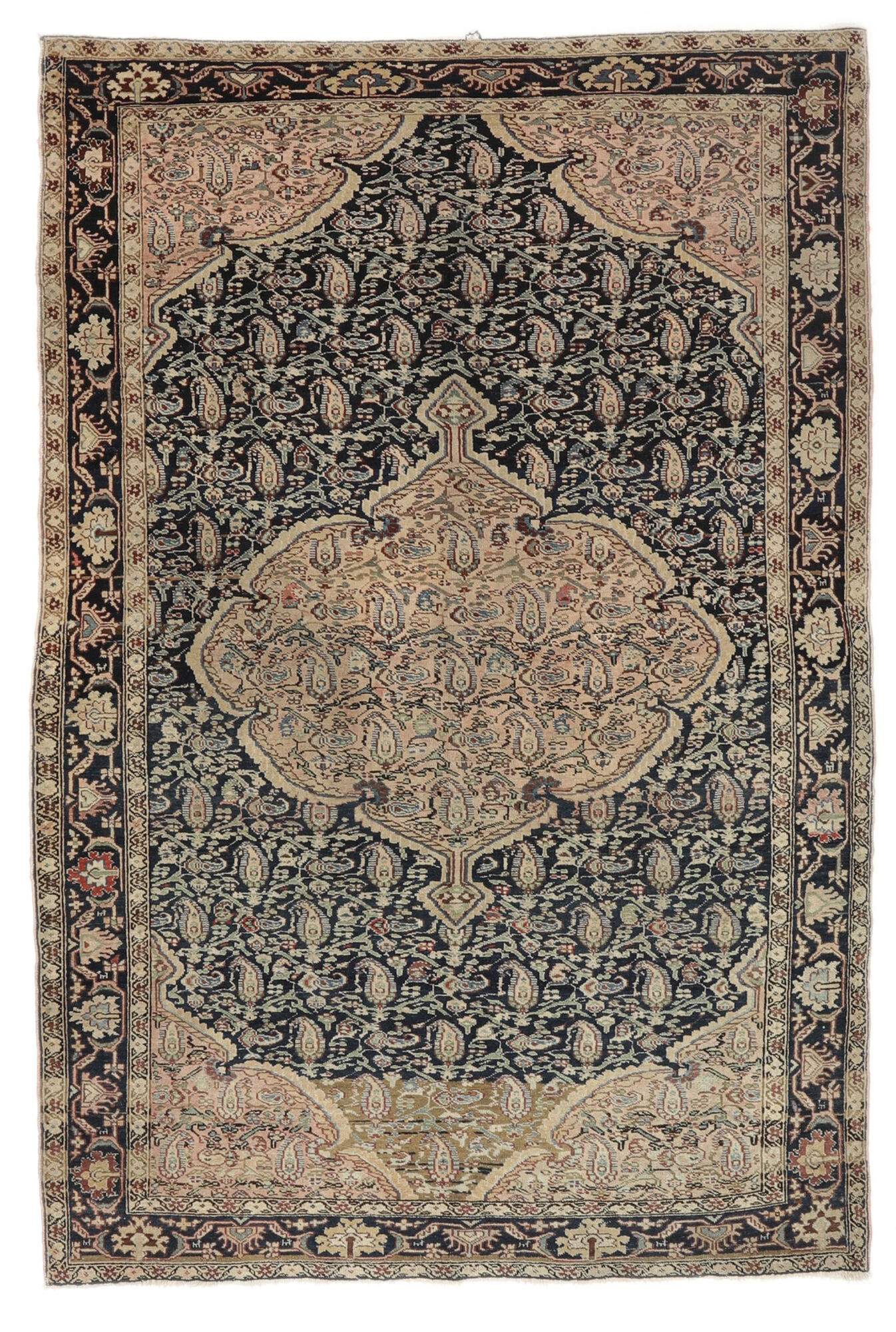 
    Antique Farahan ca. 1900 - Brown - 135 x 200 cm
  