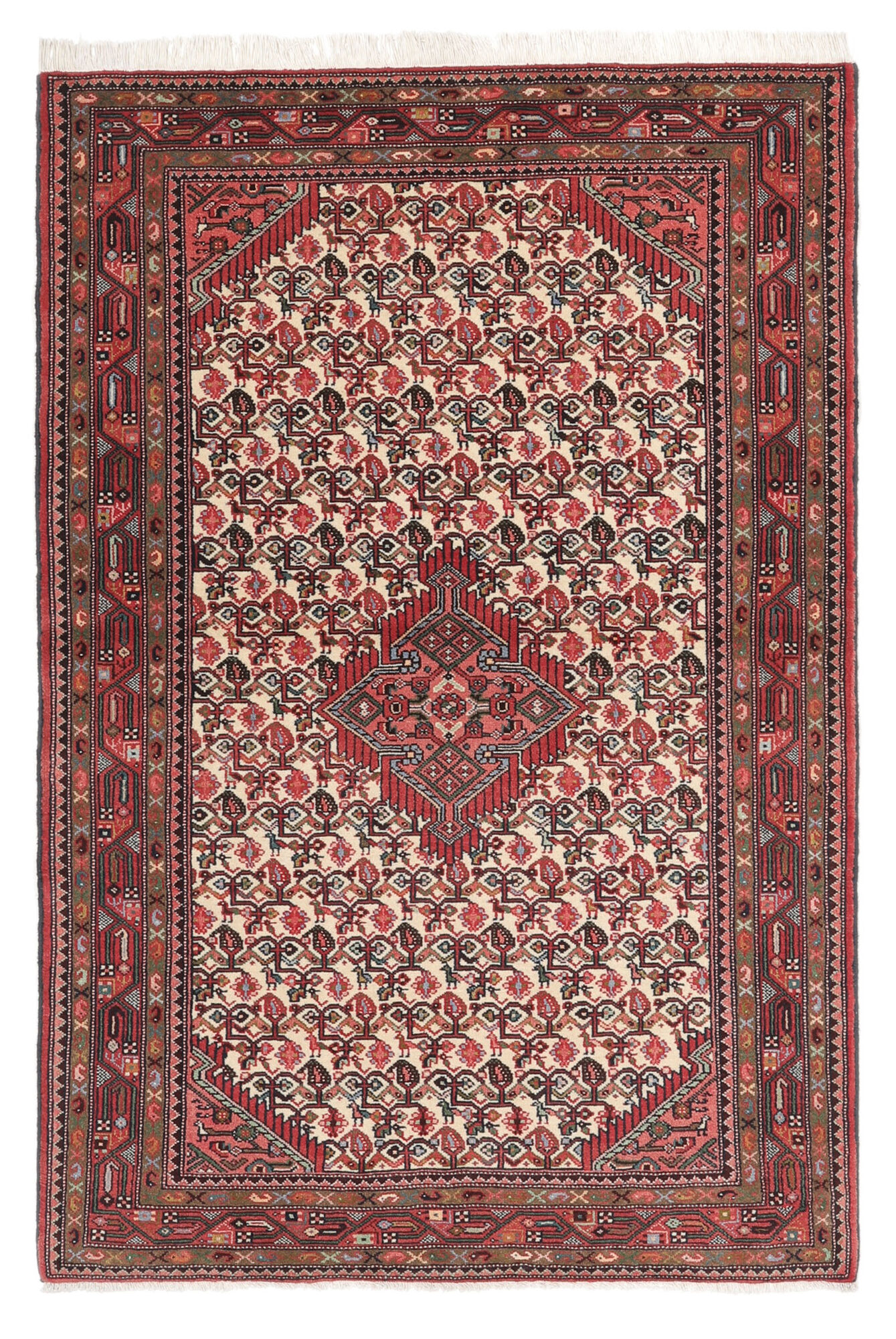 
    Asadabad - Dark red - 132 x 196 cm
  