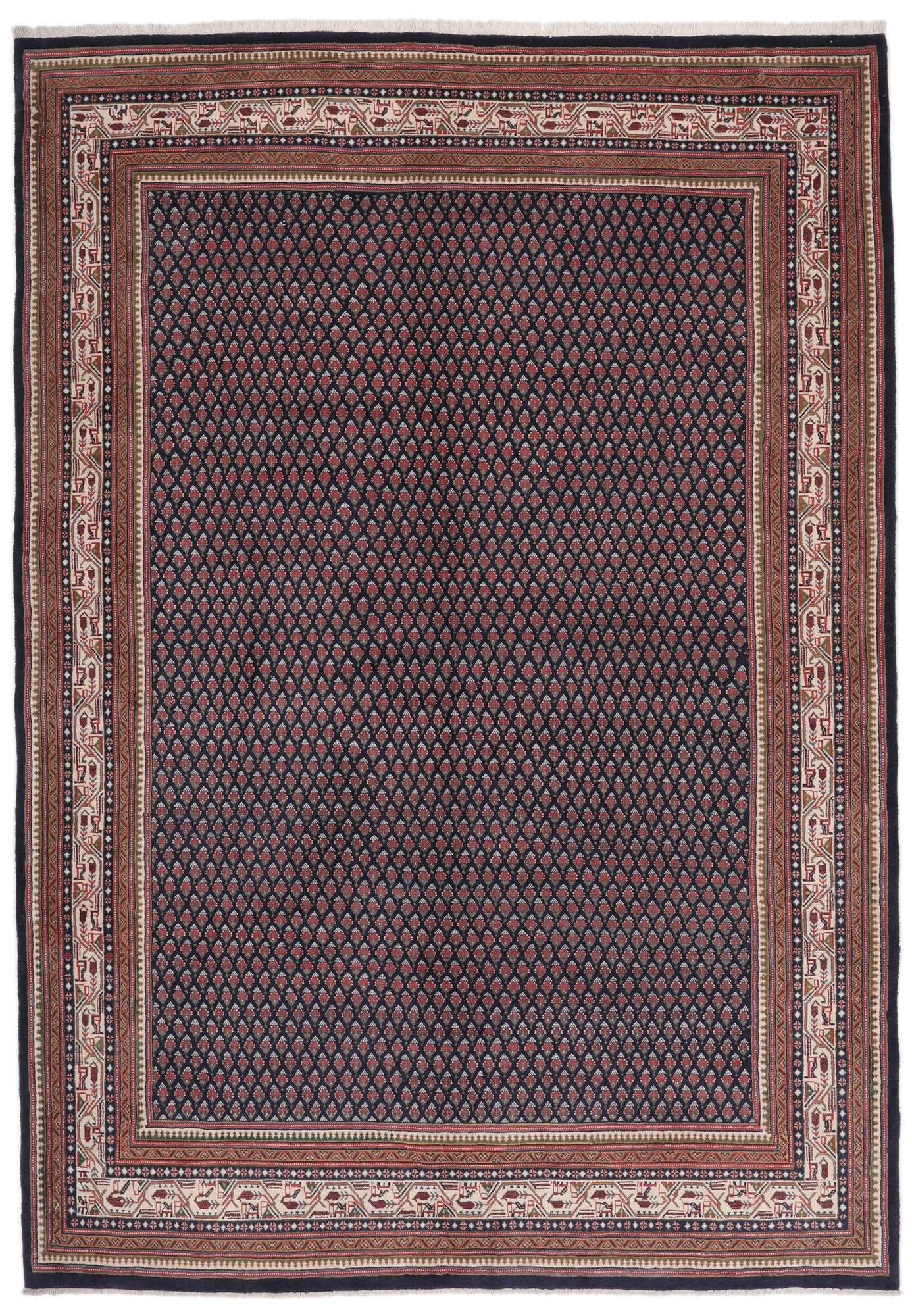 
    Sarouk Mir - Black - 217 x 310 cm
  