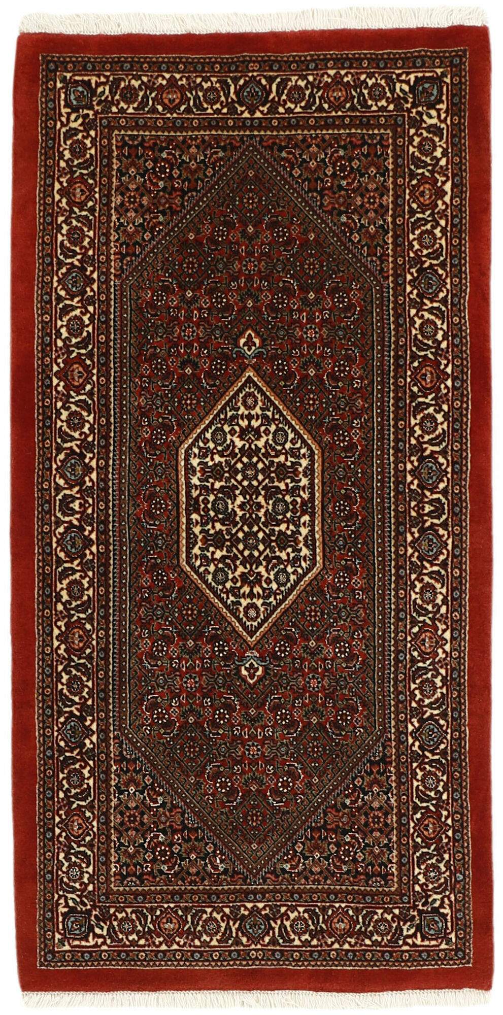 
    Bidjar with silk - Black - 72 x 143 cm
  