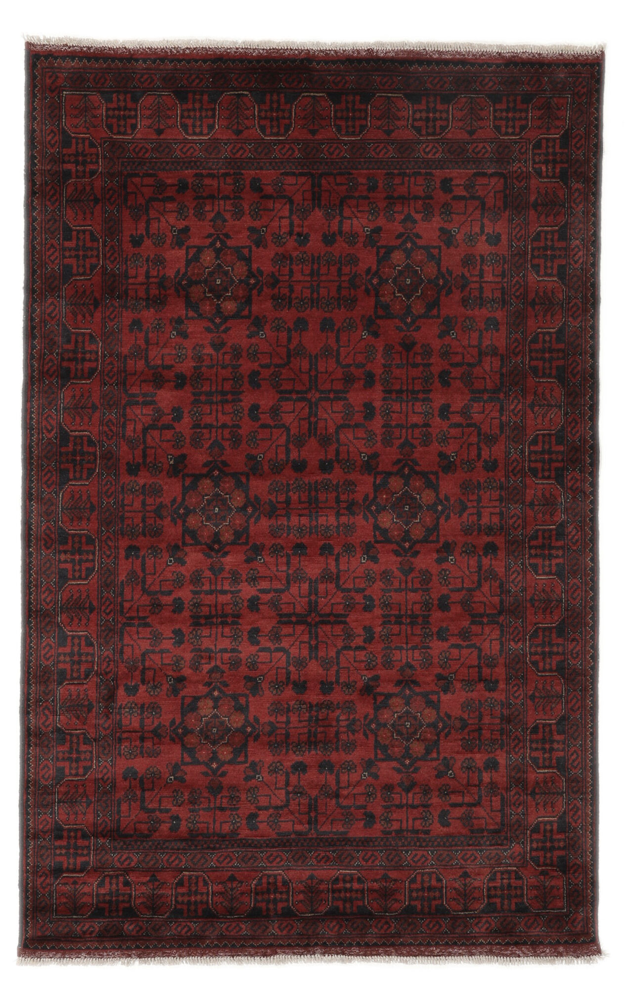 
    Afghan Khal Mohammadi - Black - 129 x 200 cm
  