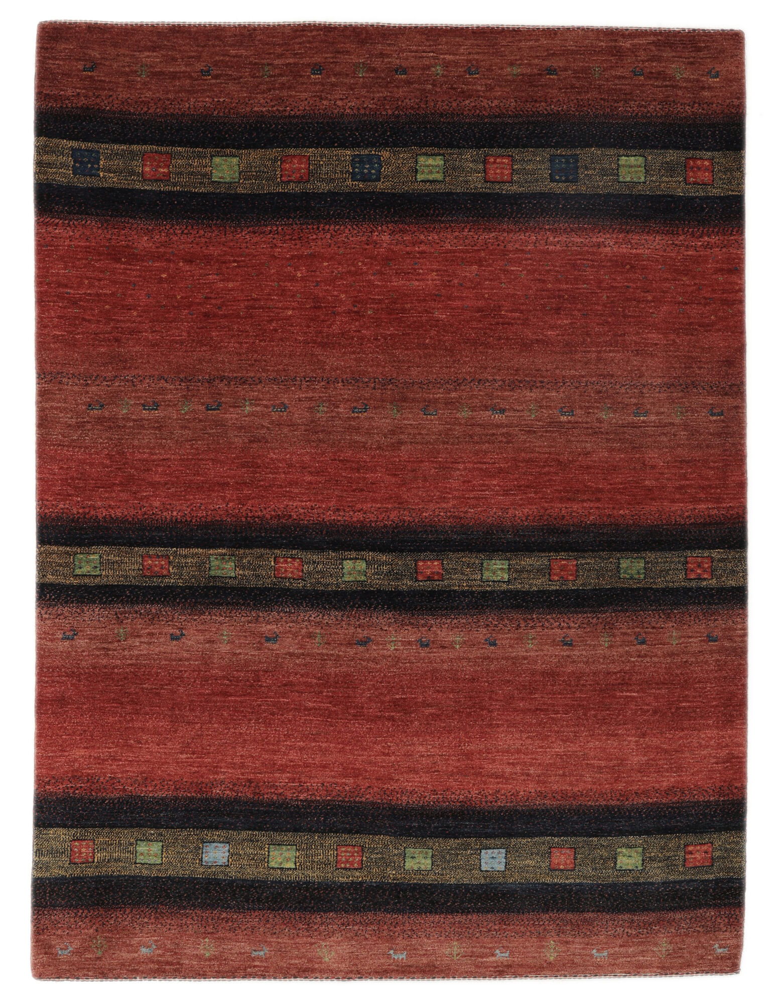 
    Loribaft Fine Persia - Dark red - 156 x 207 cm
  