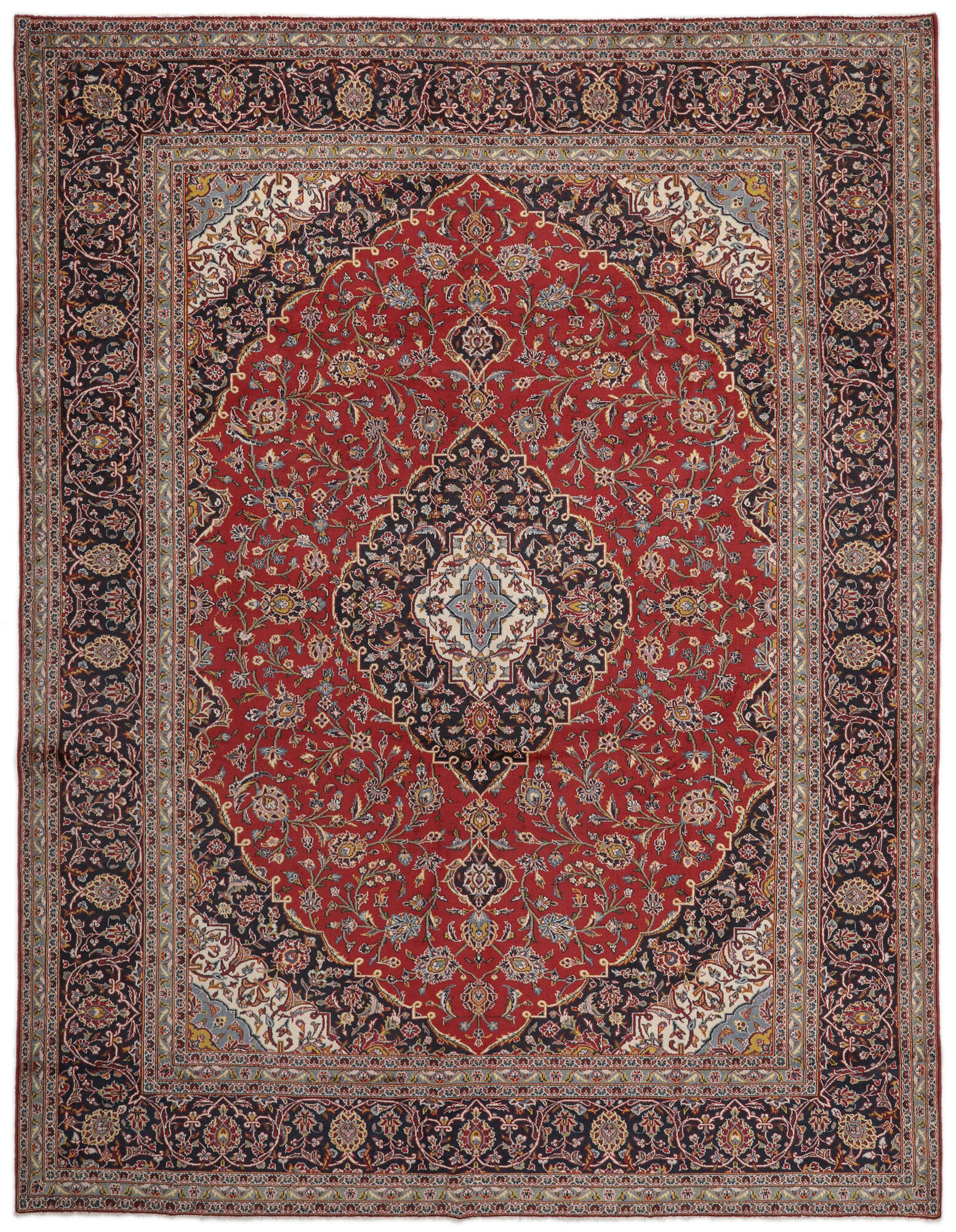 
    Keshan - Dark red - 297 x 385 cm
  
