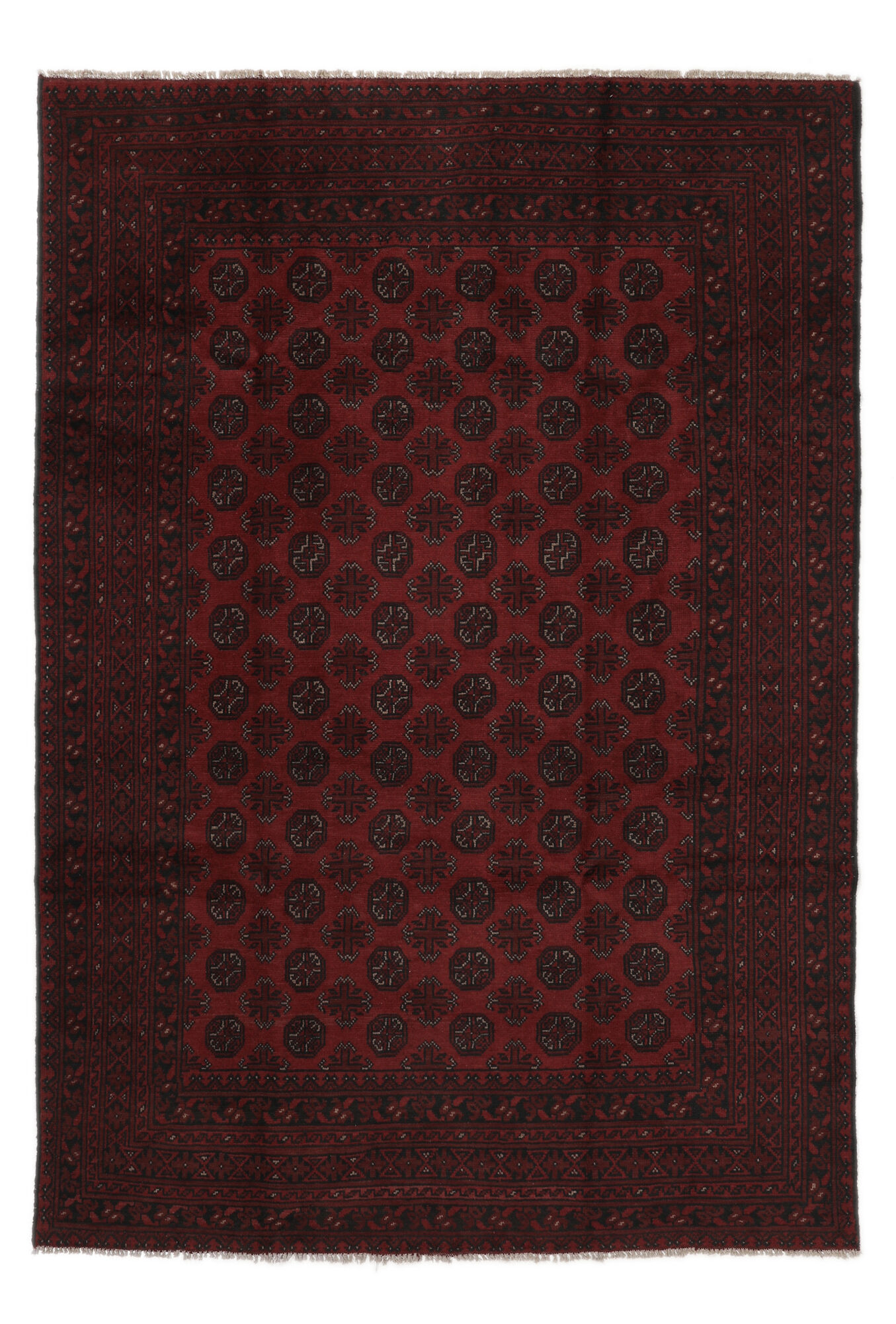 
    Afghan Fine - Black - 198 x 285 cm
  