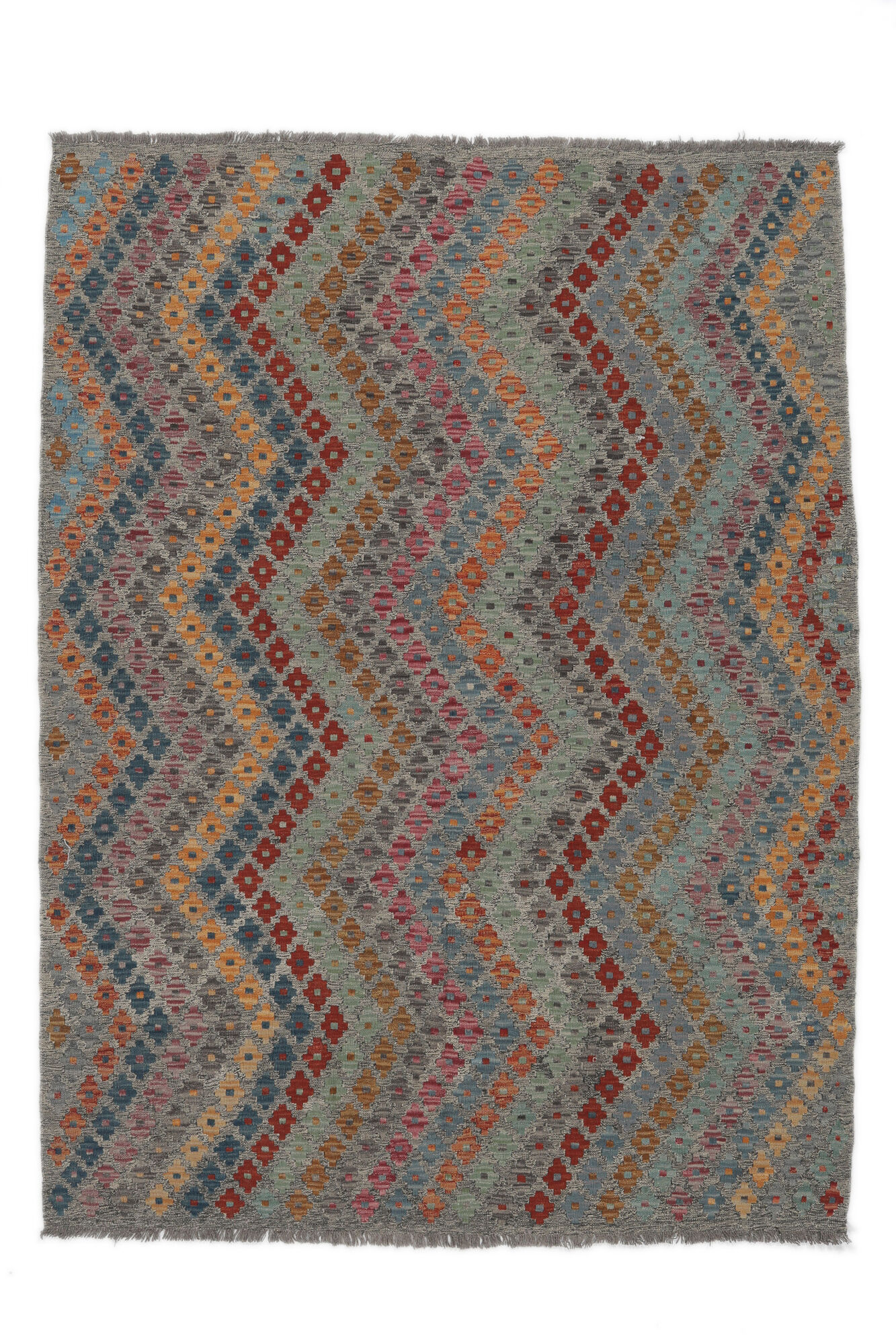 Kelim Afghan Old Stil Teppich 182×244