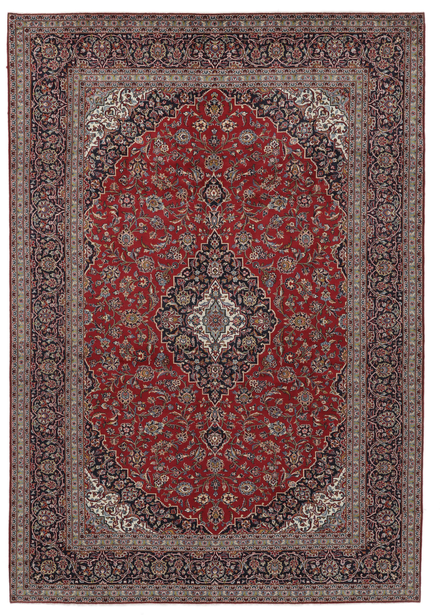 
    Keshan - Dark red - 292 x 416 cm
  
