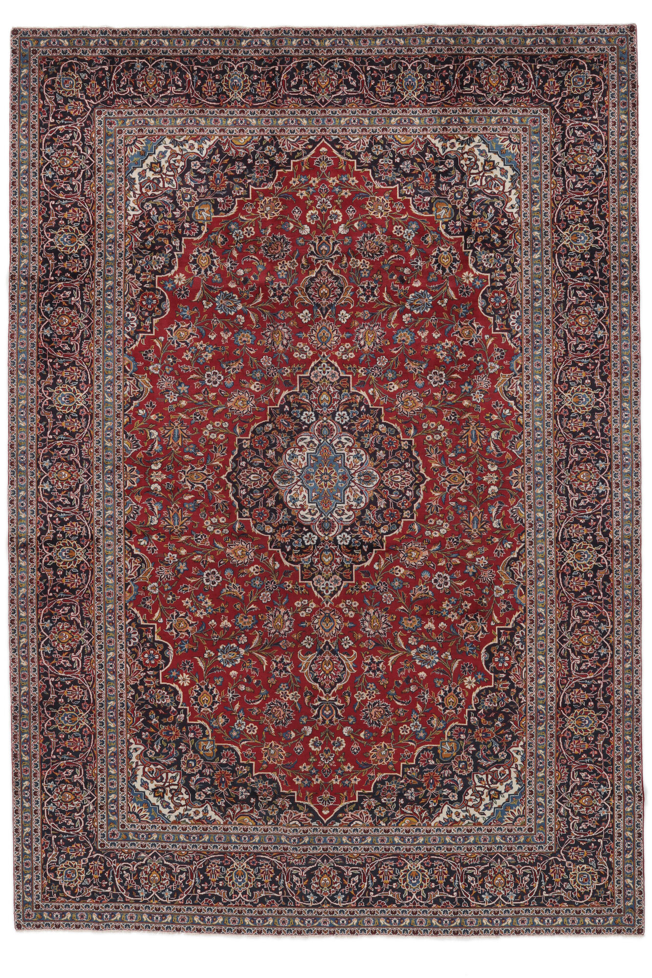 
    Keshan - Dark red - 294 x 425 cm
  