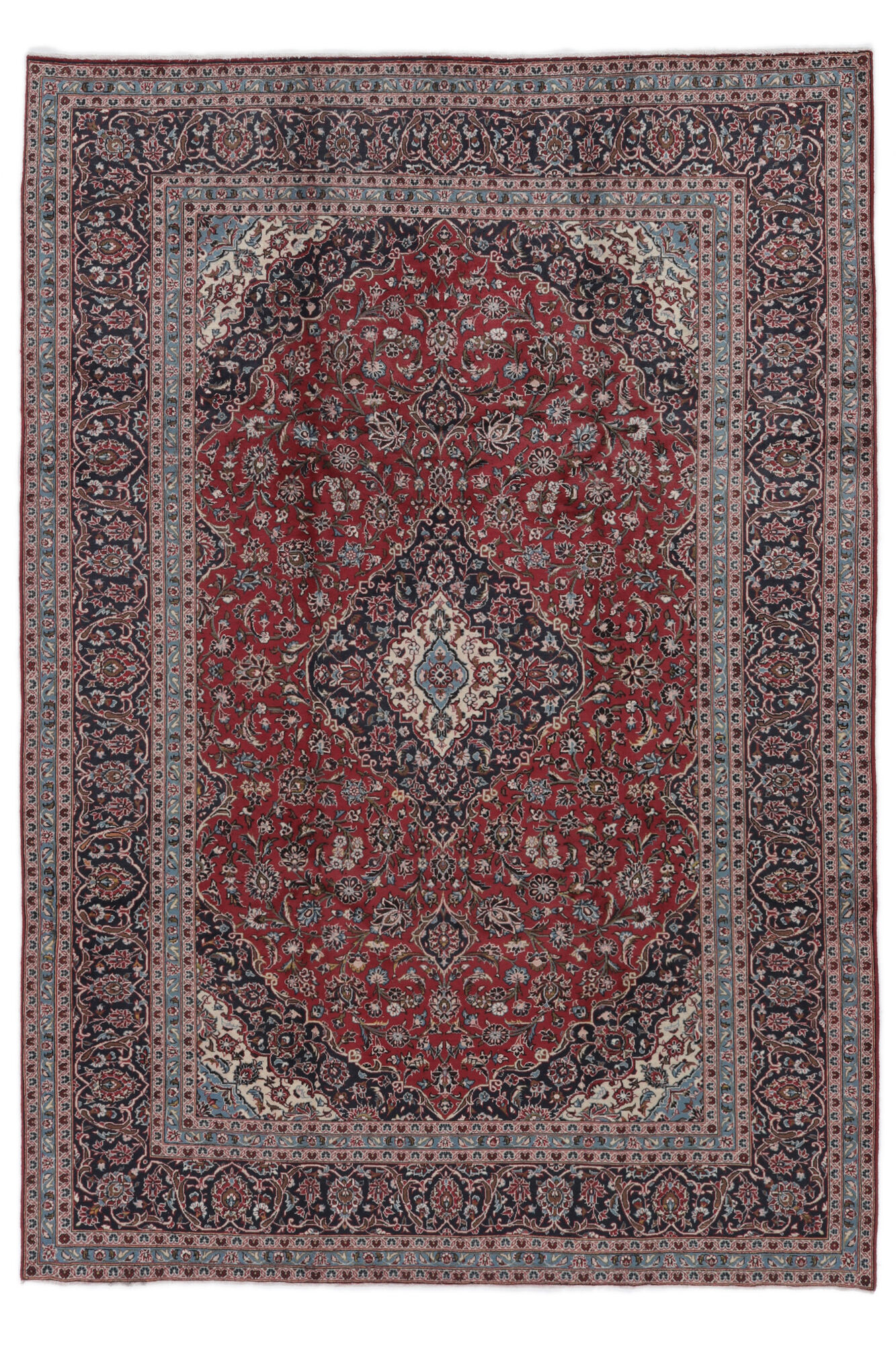
    Keshan - Dark red - 246 x 354 cm
  