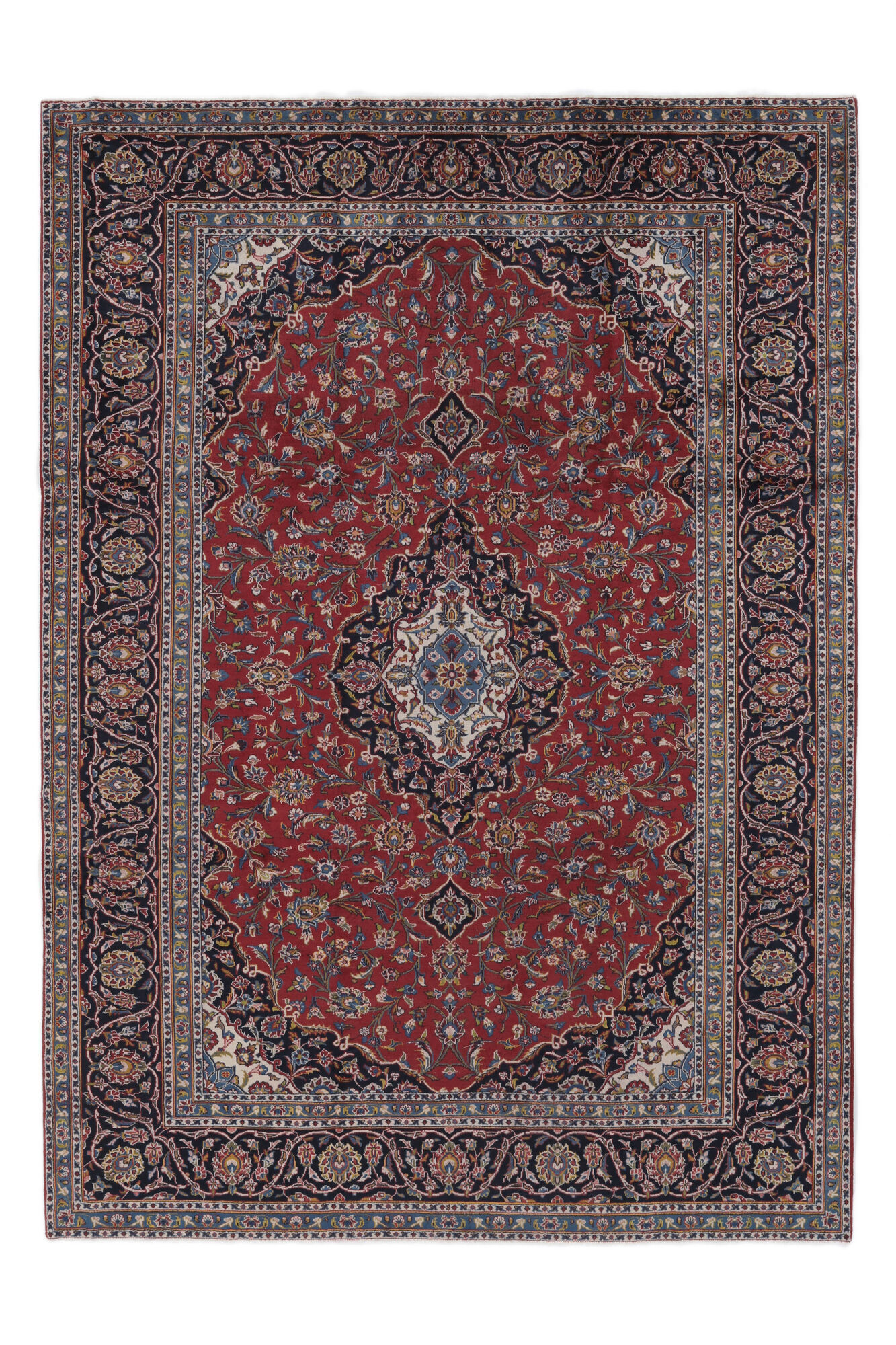 
    Keshan - Dark red - 251 x 354 cm
  