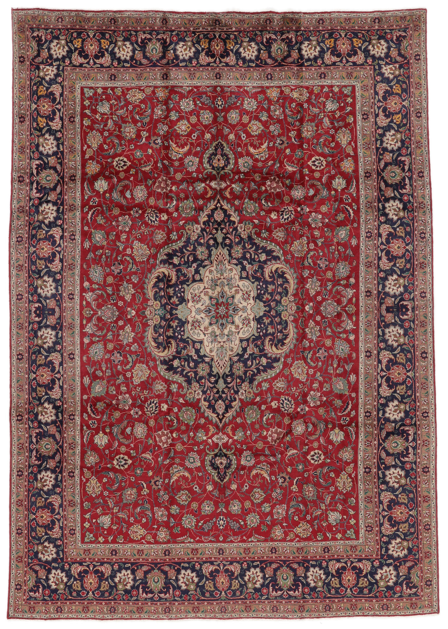 
    Tabriz - Dark red - 247 x 354 cm
  