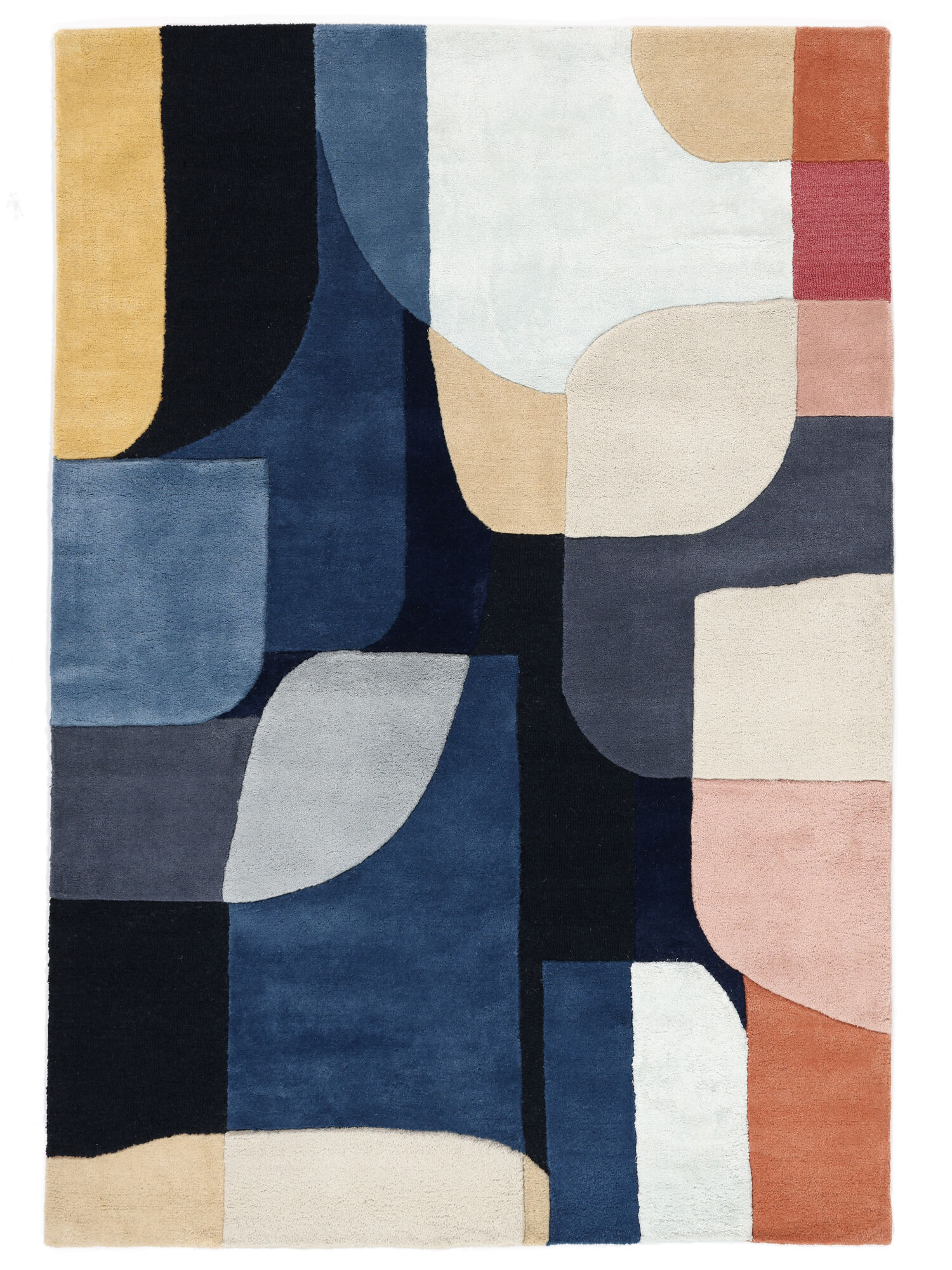 Block Matta - Blå 160x230