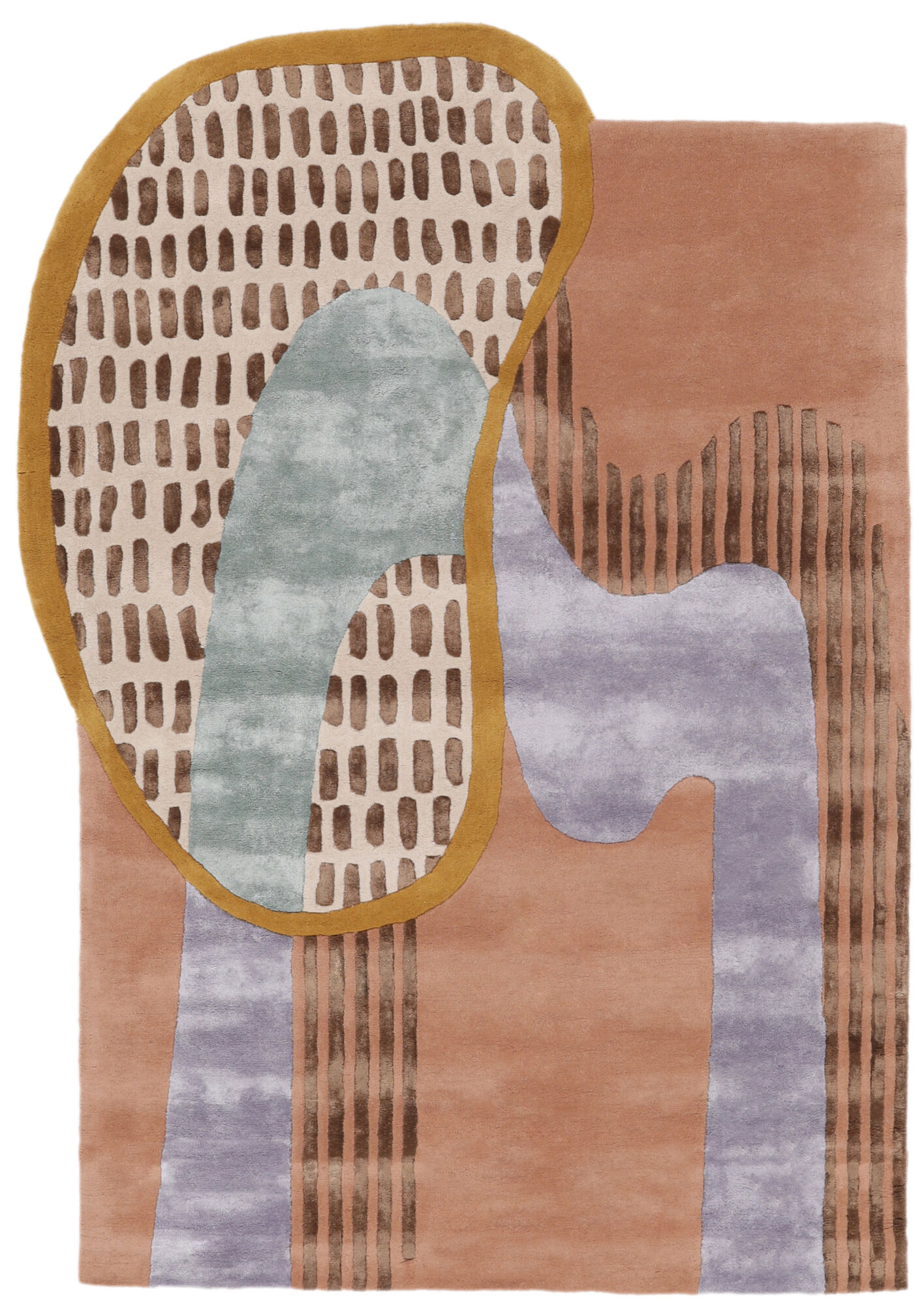 
    Elephant - Terracotta / Multicolor - 160 x 230 cm
  