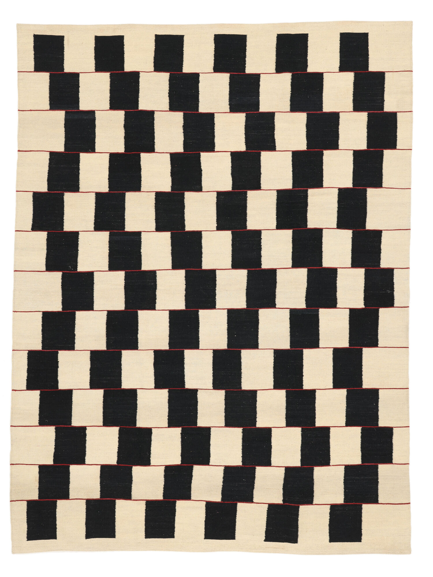 Kelim Modern Teppich 217×290