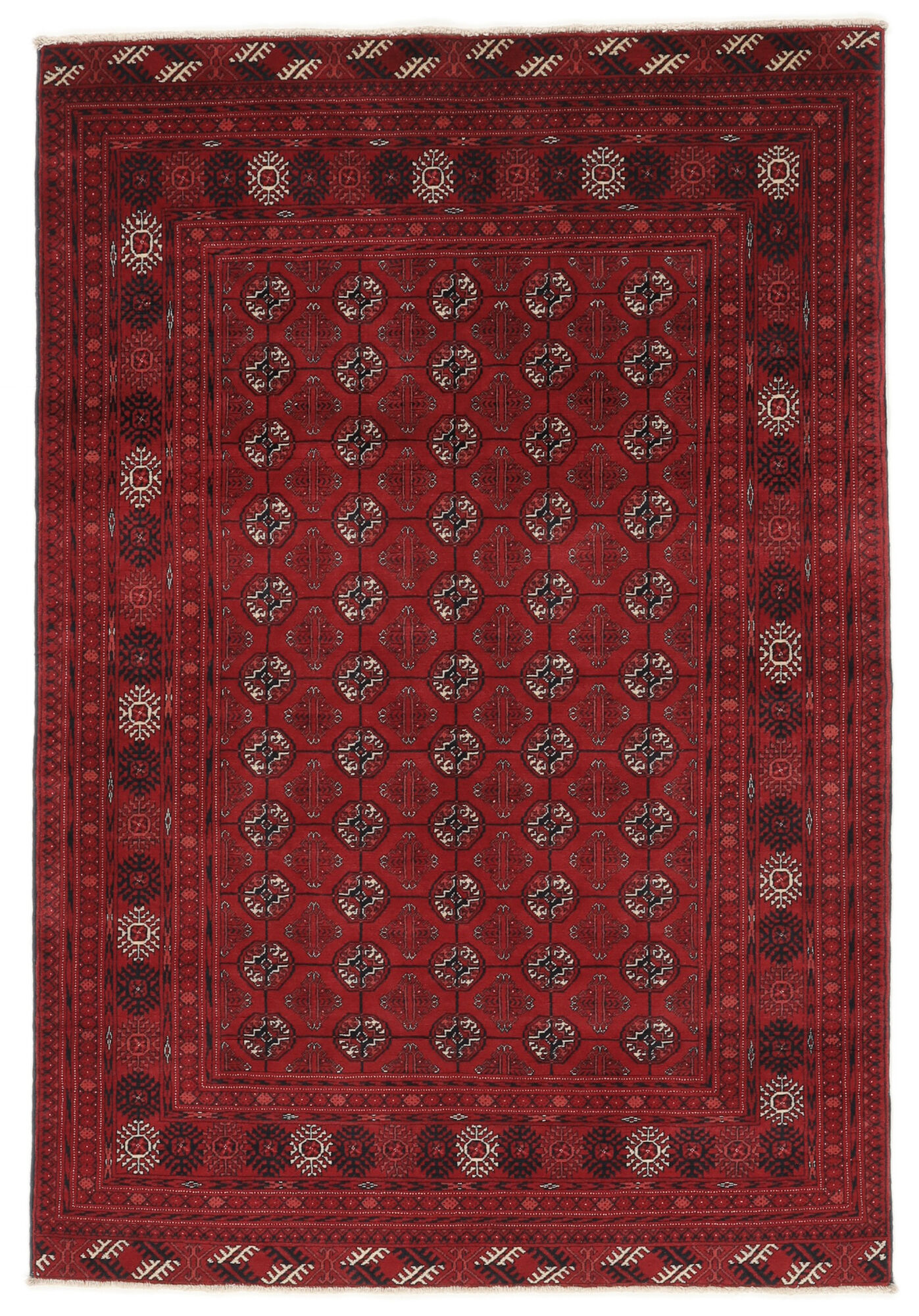 
    Kunduz - Dark red - 120 x 175 cm
  