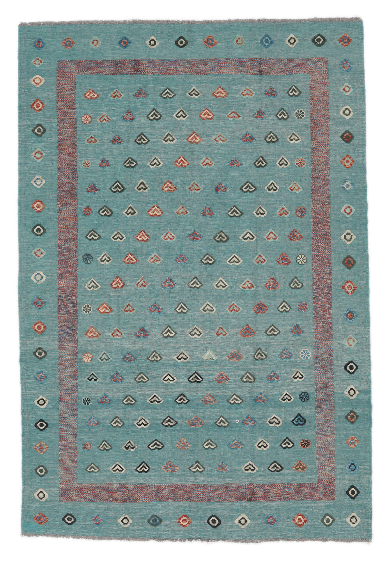 Kelim Nimbaft Teppich 202×298