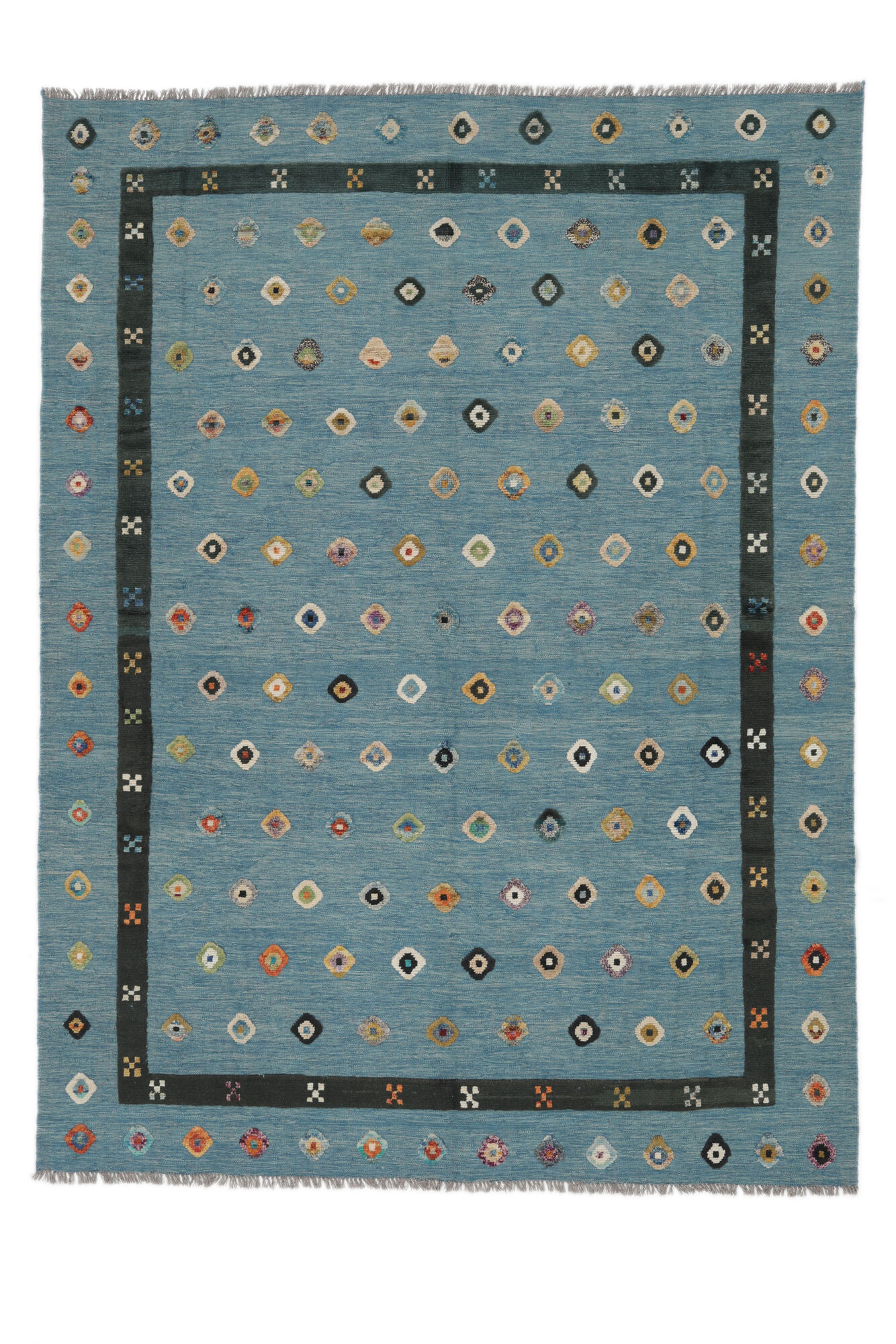Kelim Nimbaft Teppich 258×346