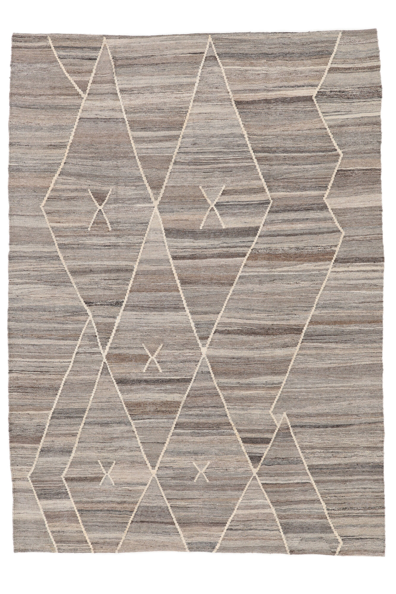 
    Kilim Ariana - Brown - 204 x 281 cm
  