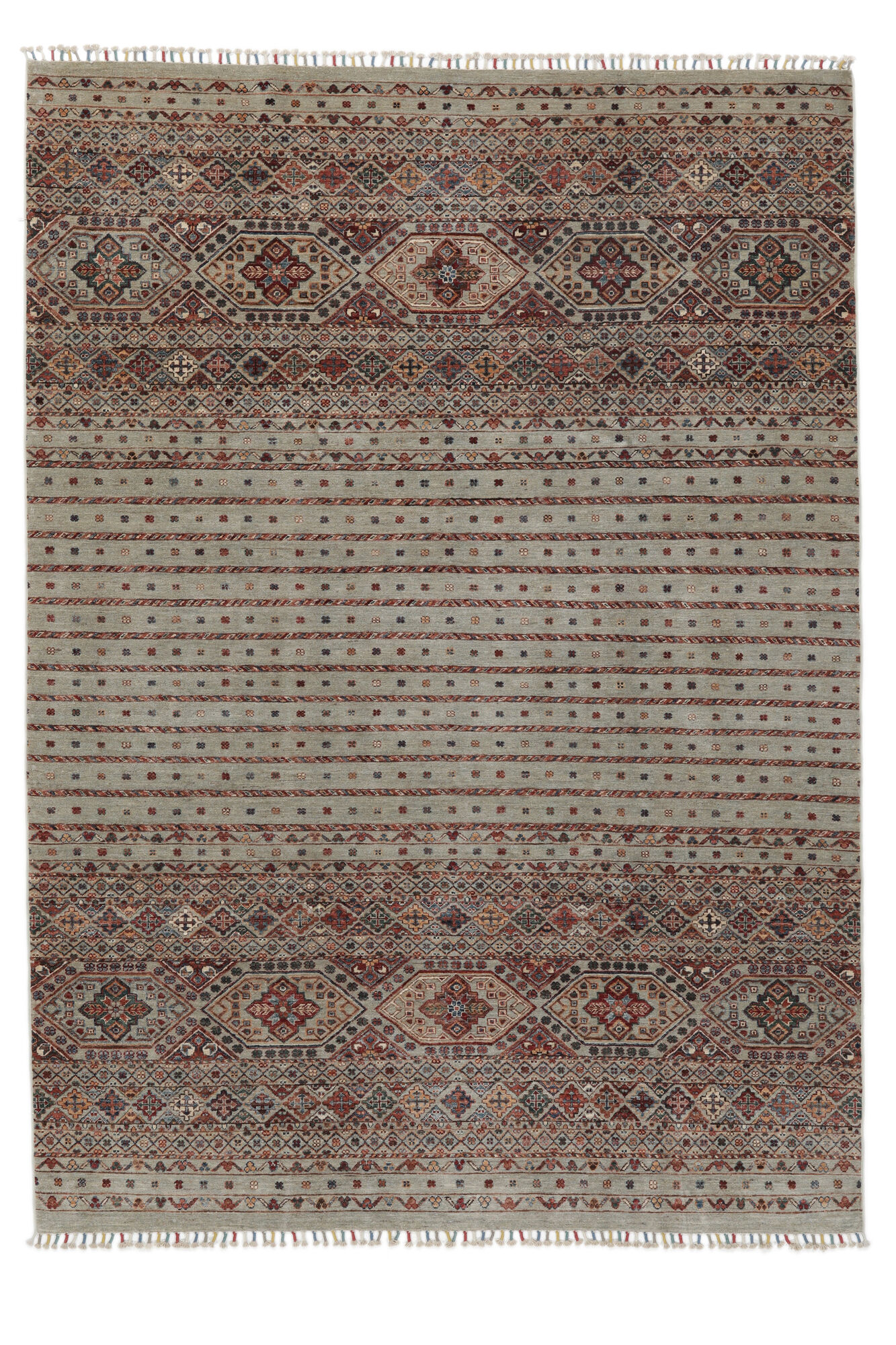 
    Shabargan - Brown - 214 x 300 cm
  