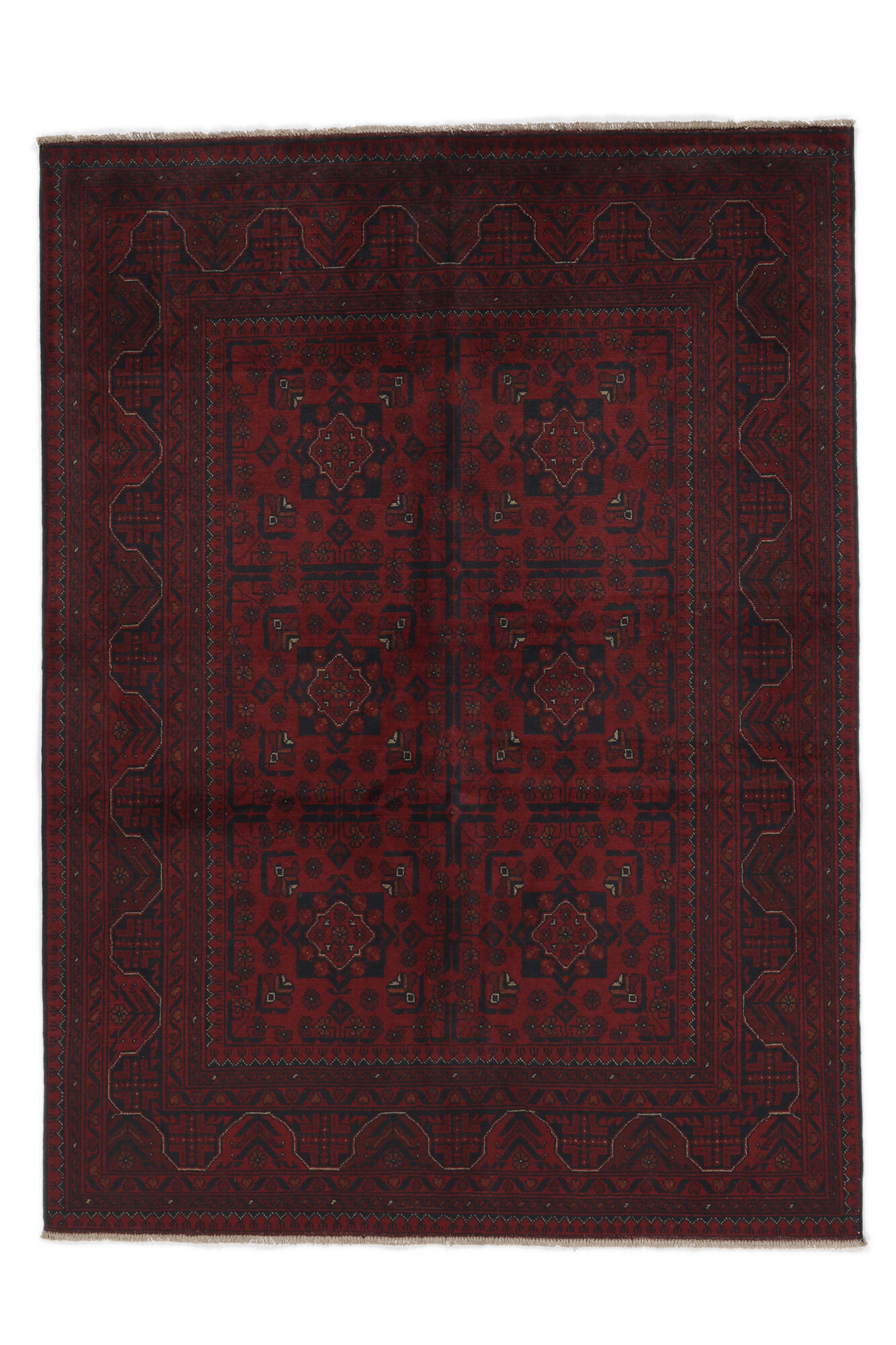 
    Afghan Khal Mohammadi - Black - 151 x 203 cm
  