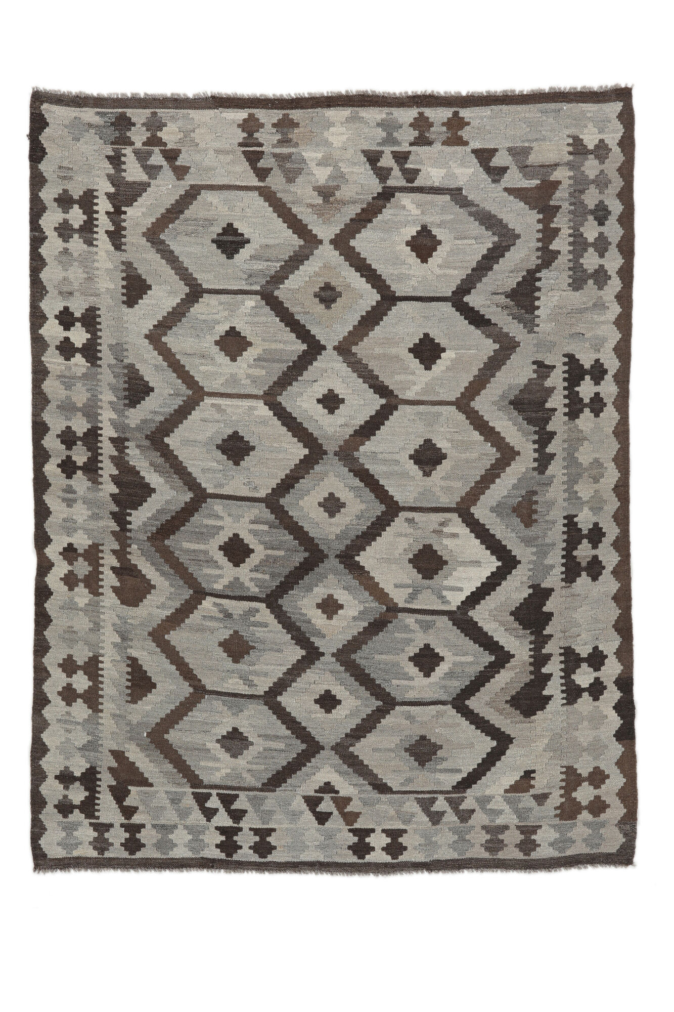Kelim Afghan Old Stil Teppich 156×195