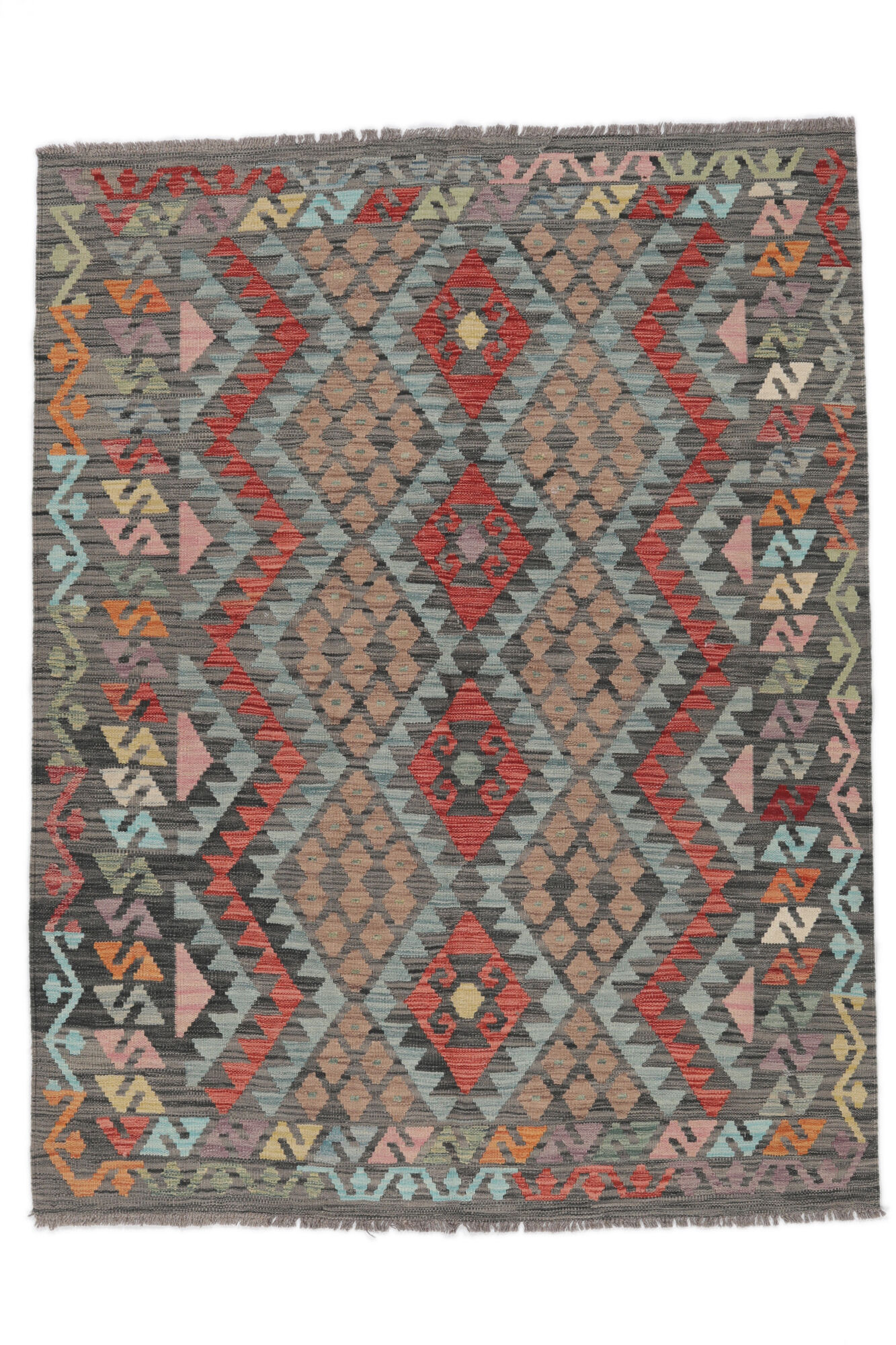 Kelim Afghan Old Stil Teppich 150×198