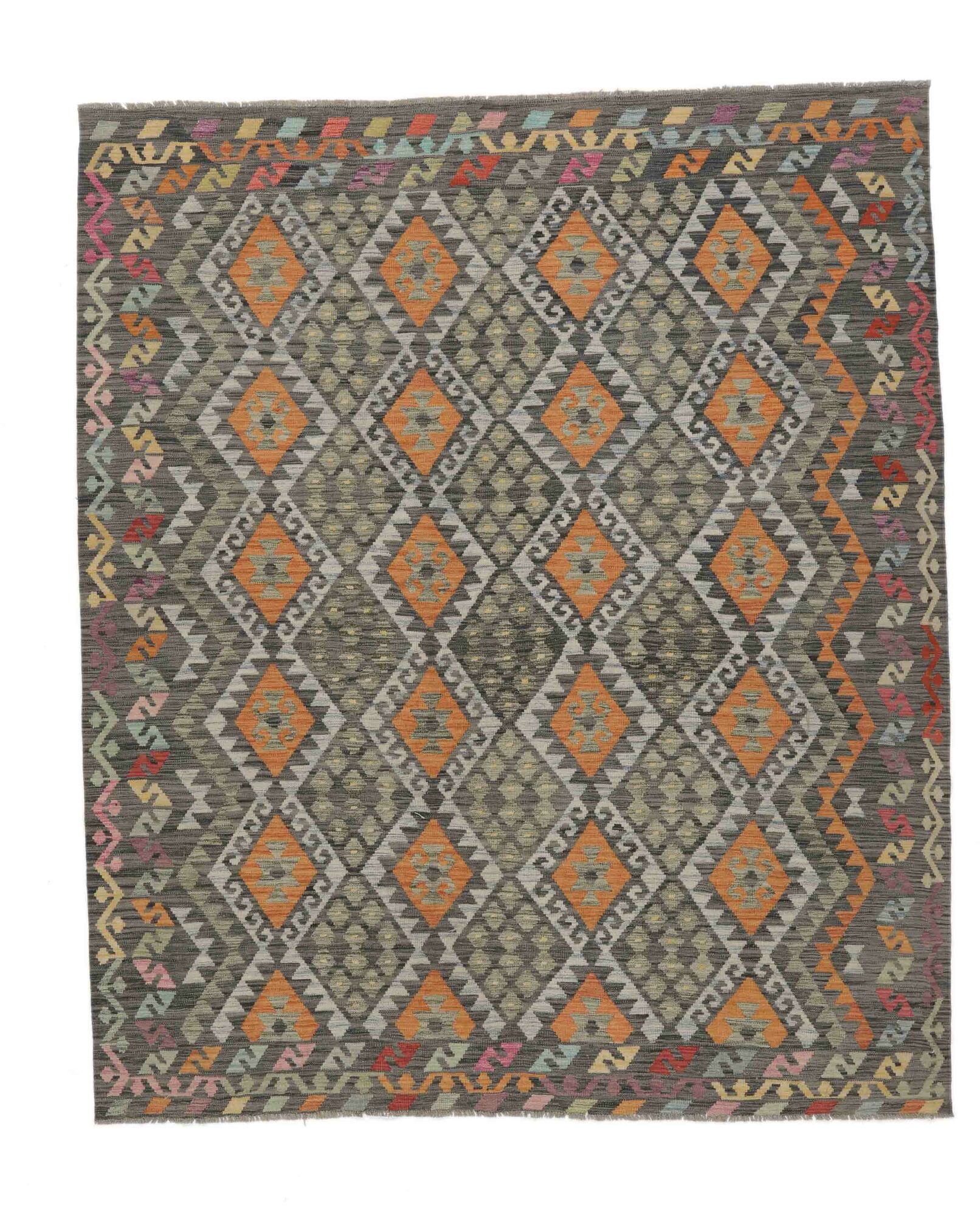 
    Kilim Afghan Old style - Brown - 250 x 294 cm
  