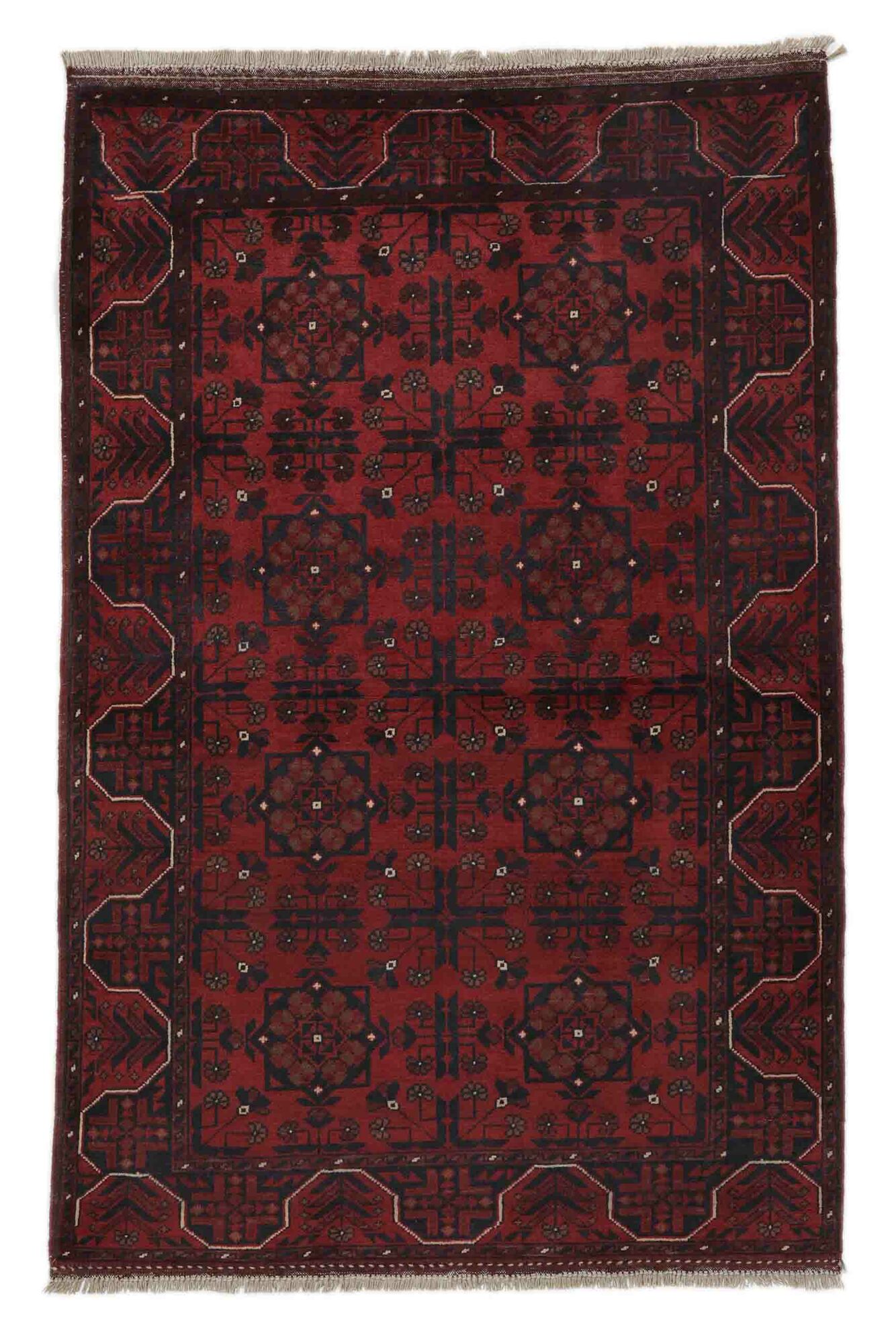 
    Afghan Khal Mohammadi - Black - 98 x 150 cm
  