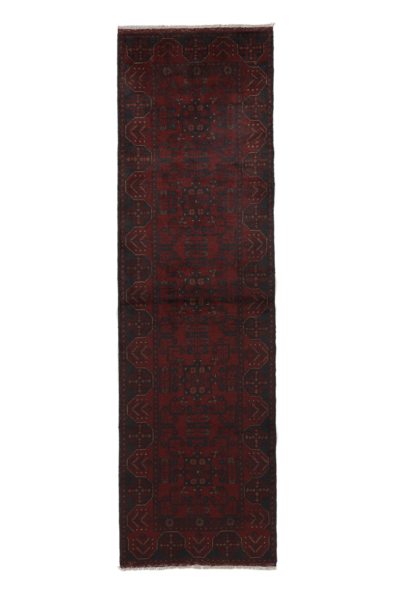
    Afghan Khal Mohammadi - Black - 83 x 287 cm
  