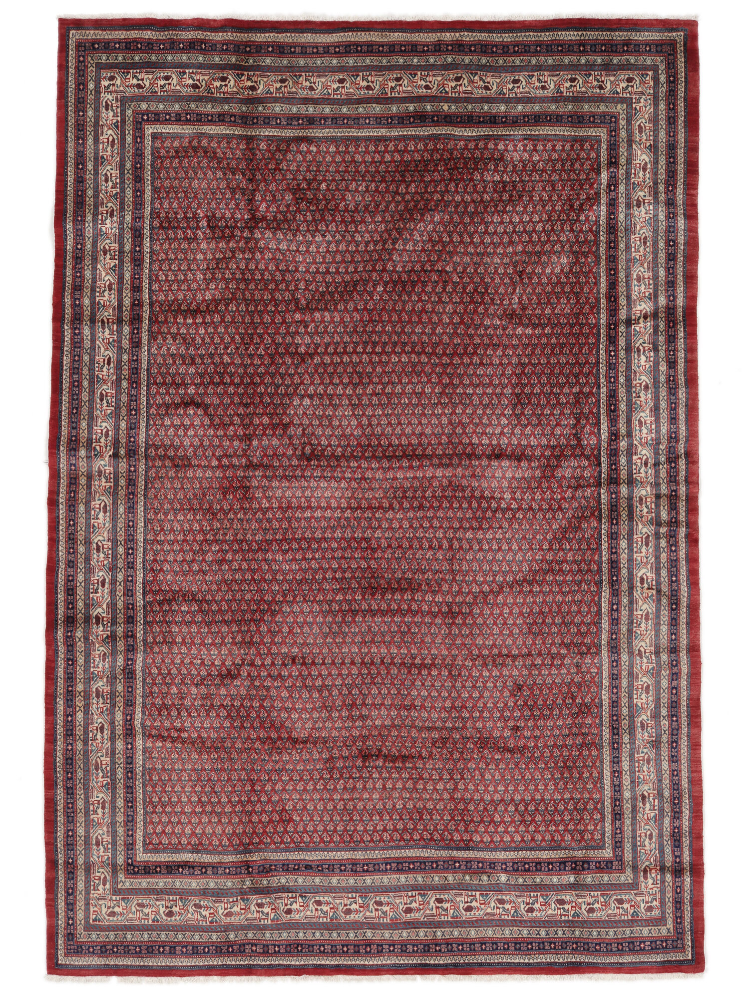 
    Sarouk Mir - Dark red - 236 x 314 cm
  