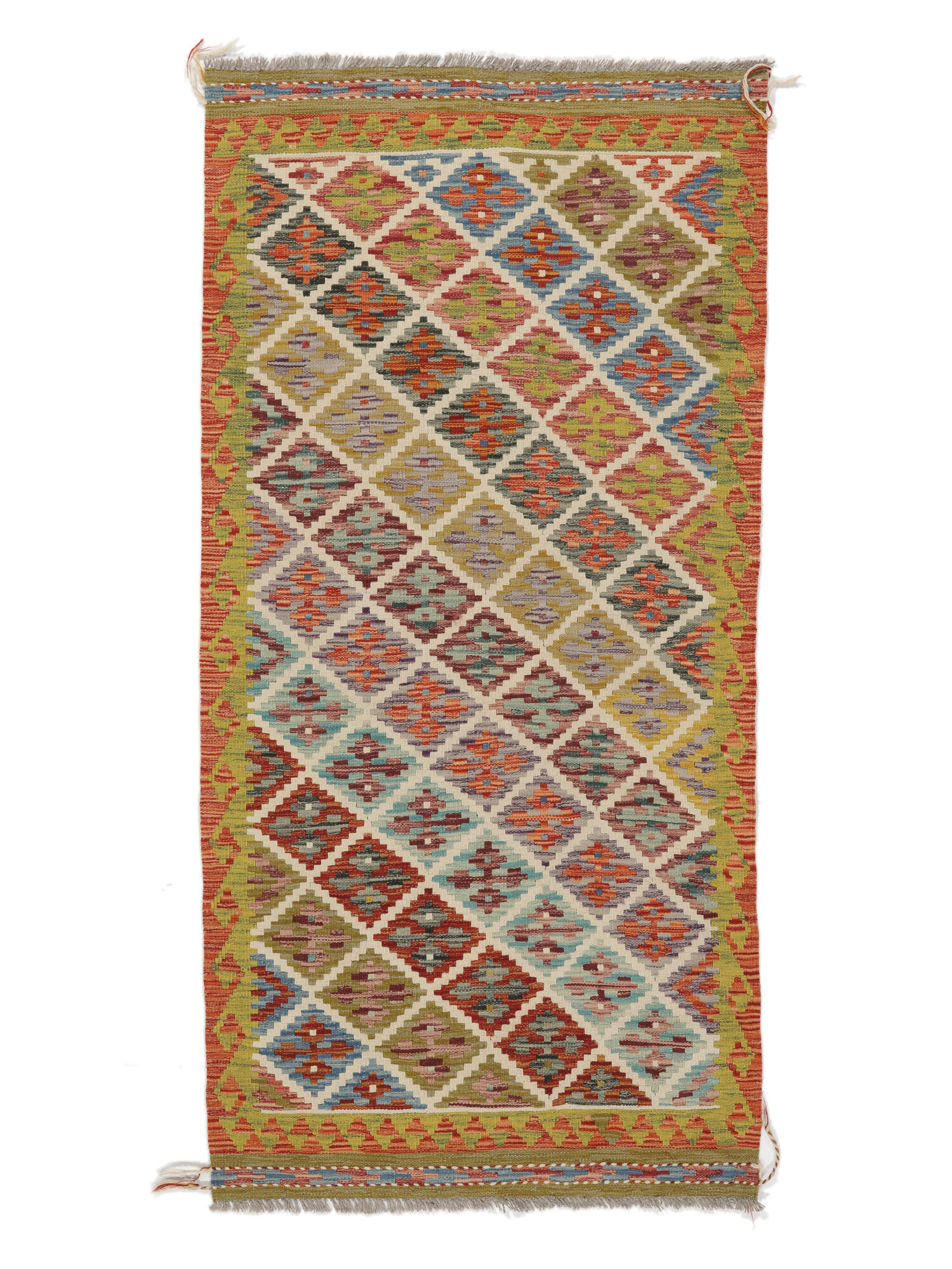 
    Kilim Afghan Old style - Brown - 98 x 196 cm
  