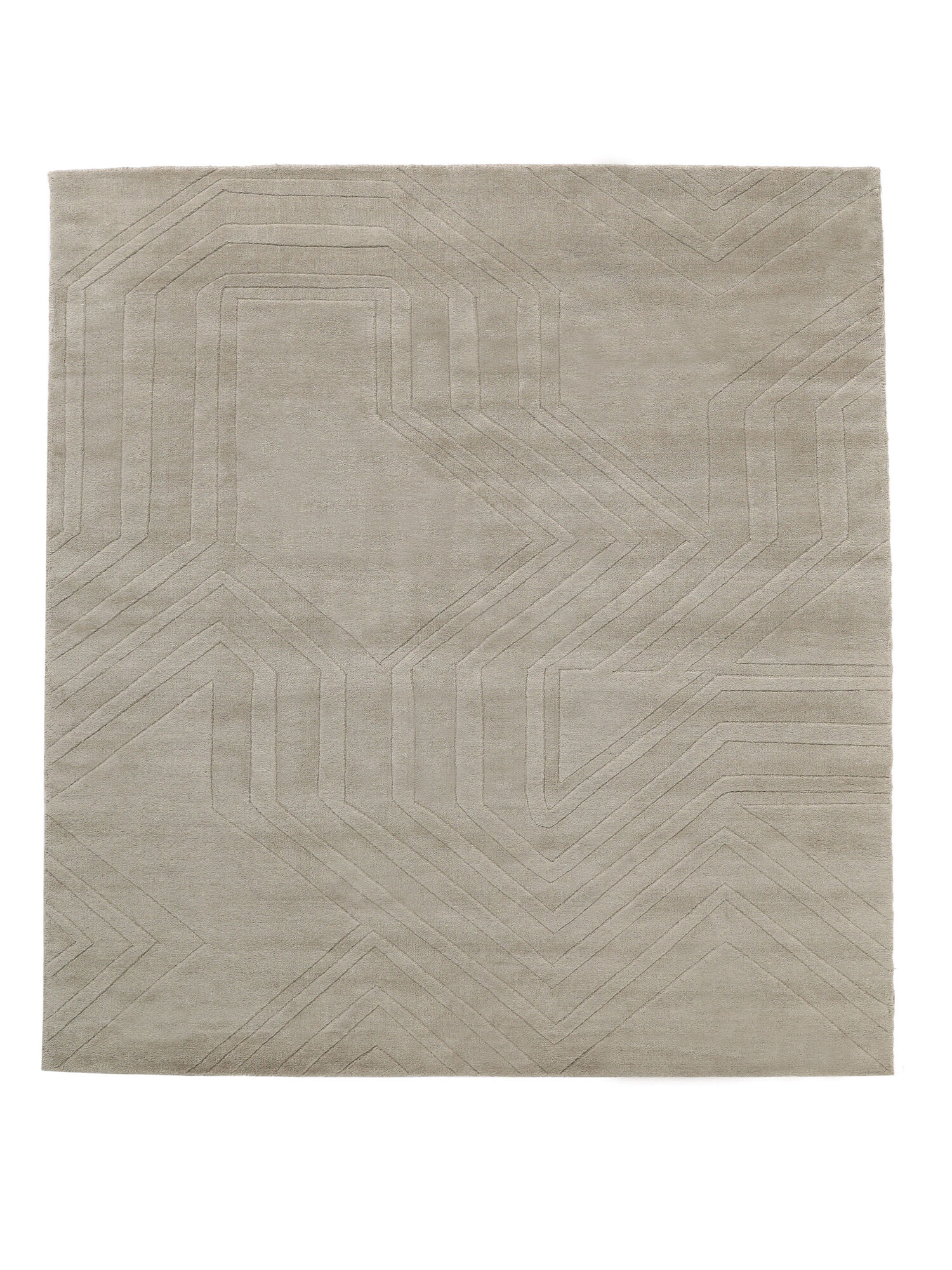 
    Labyrinth - Greige - 250 x 250 cm
  