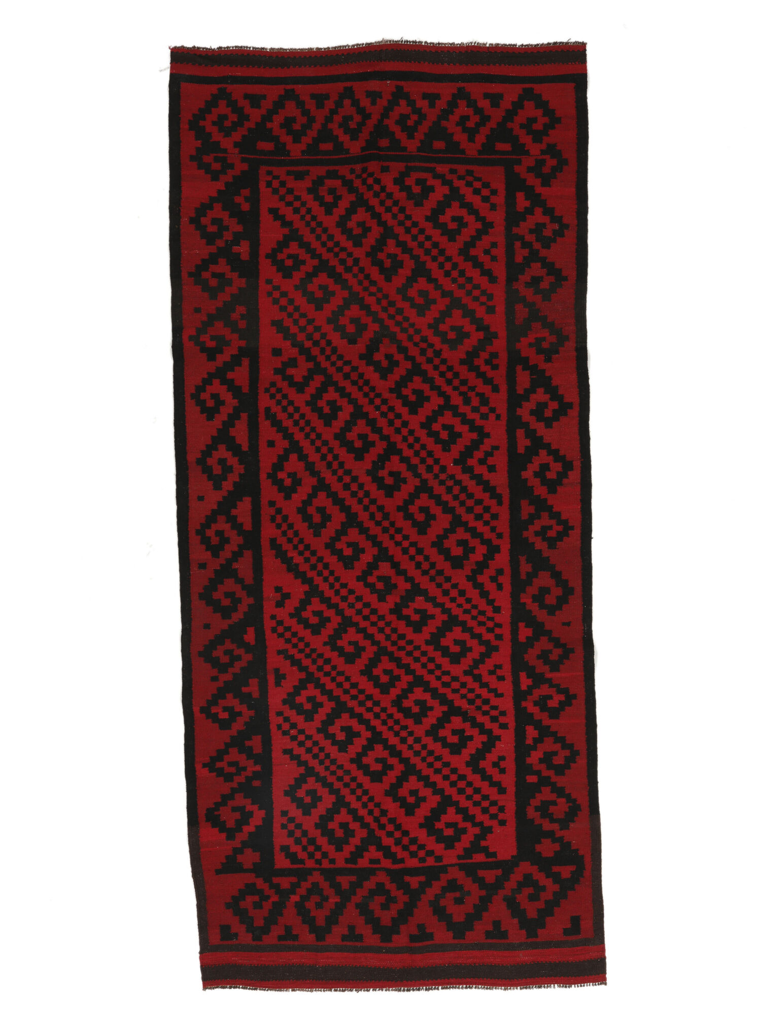 Afghan Vintage Kelim Teppich 170×382