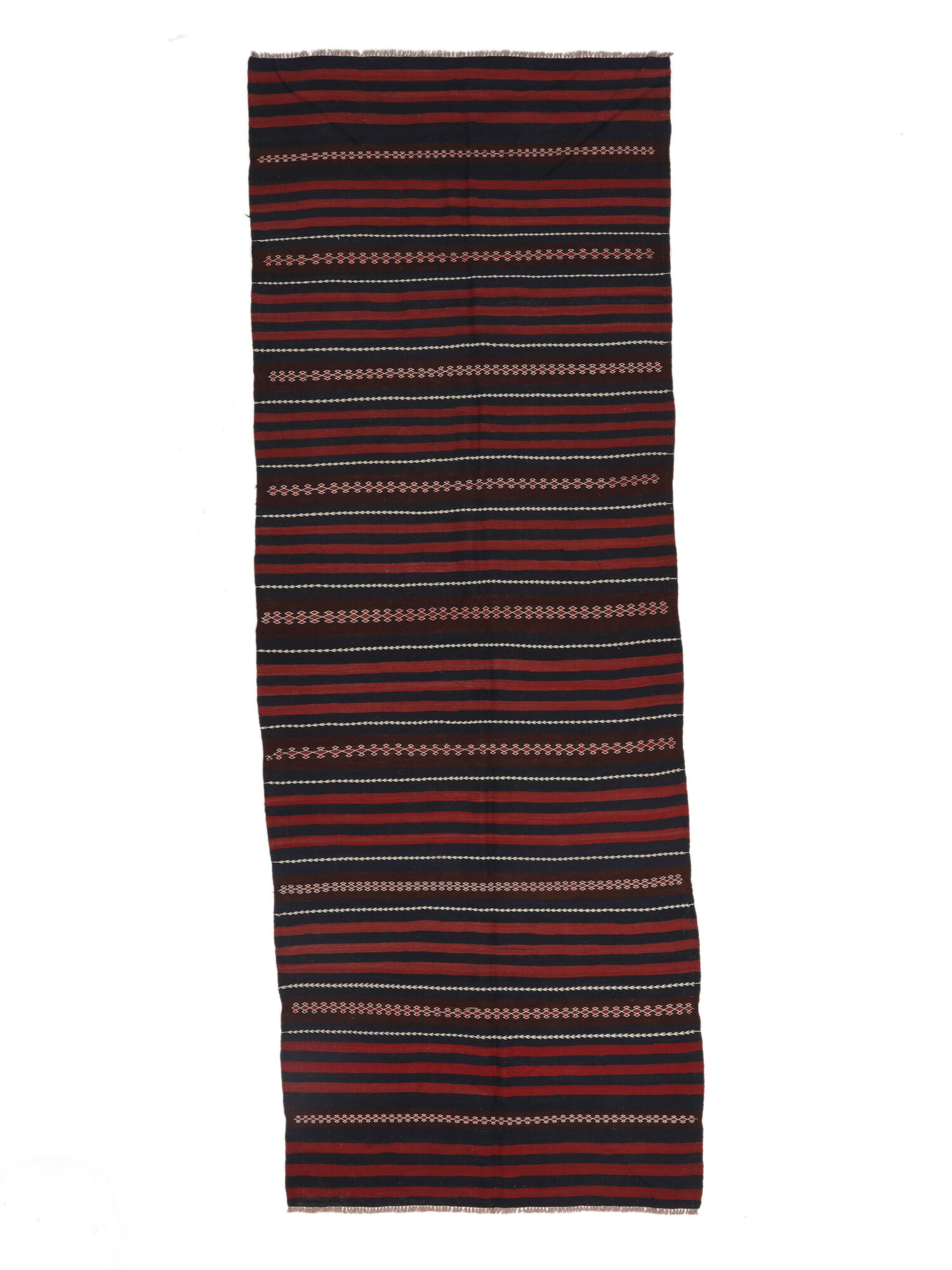 Afghan Vintage Kelim Teppich 136×372
