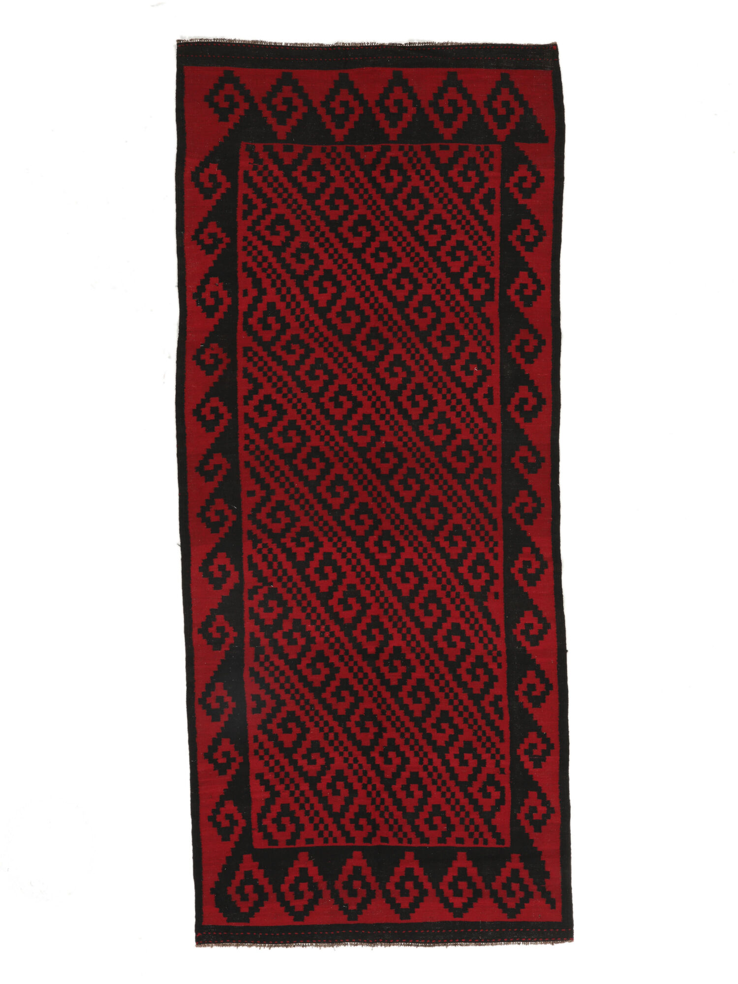Afghan Vintage Kelim Teppich 164×390