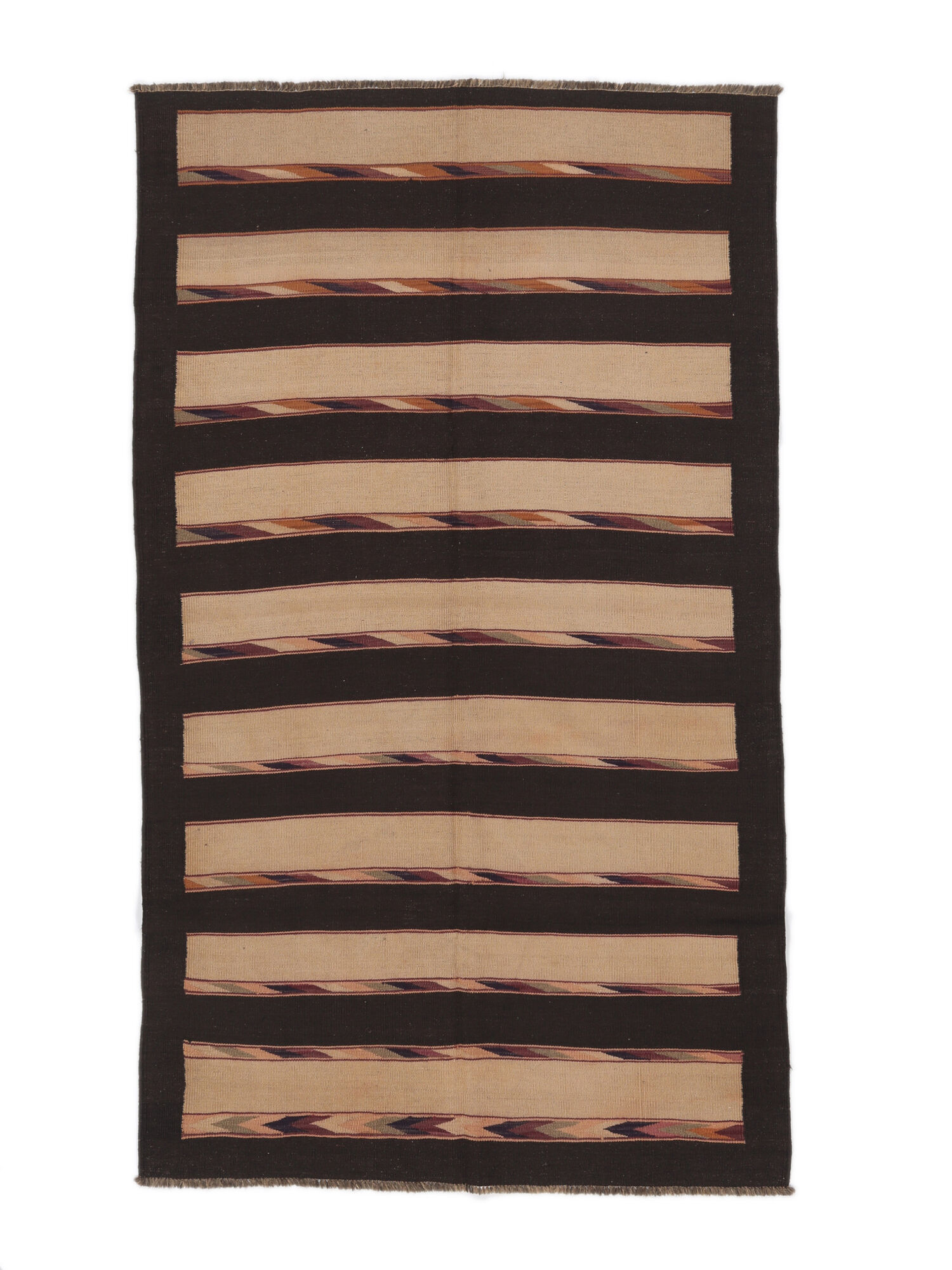 Afghan Vintage Kelim Teppich 144×244