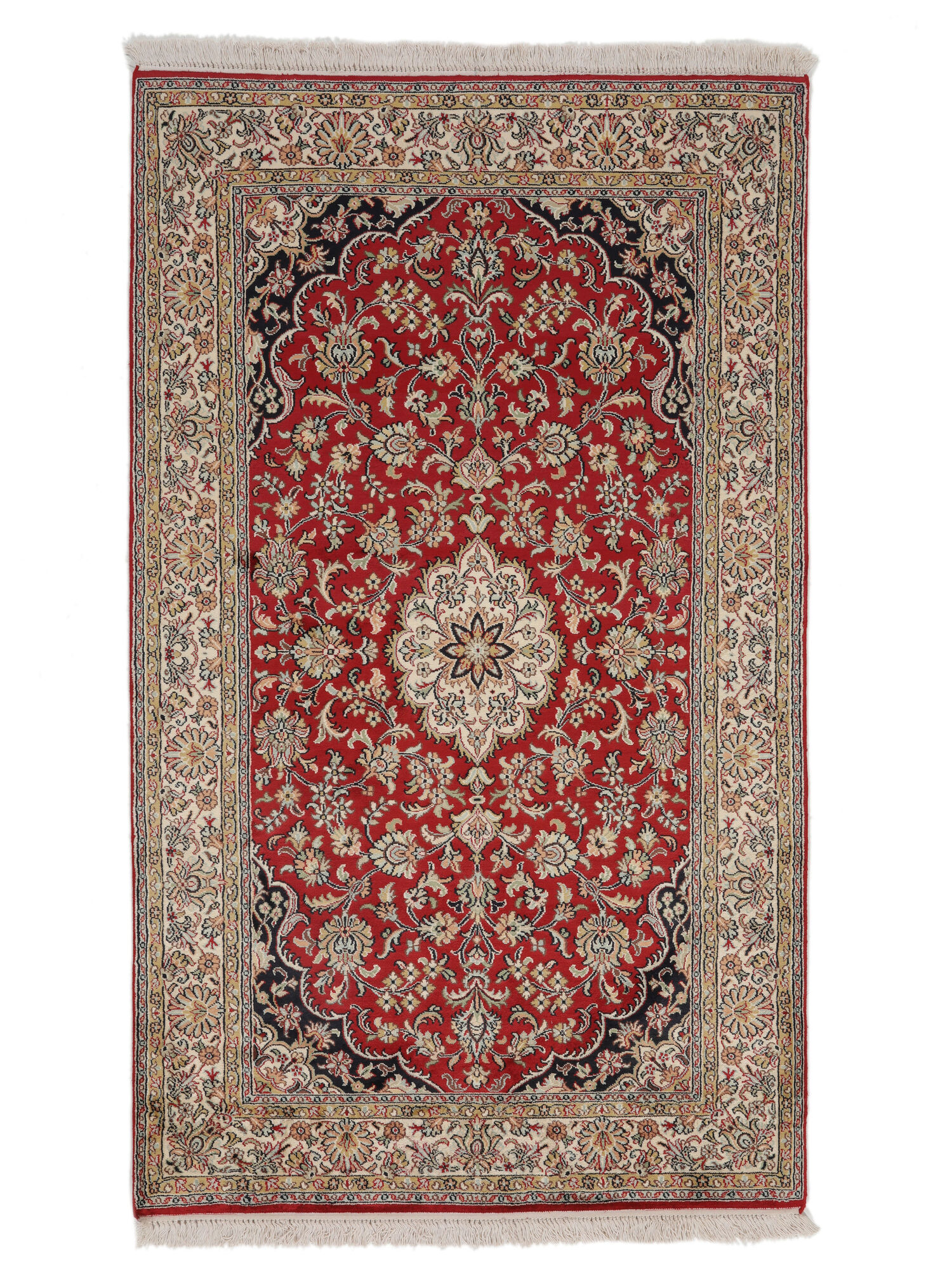 
    Kashmir pure silk - Brown - 96 x 160 cm
  