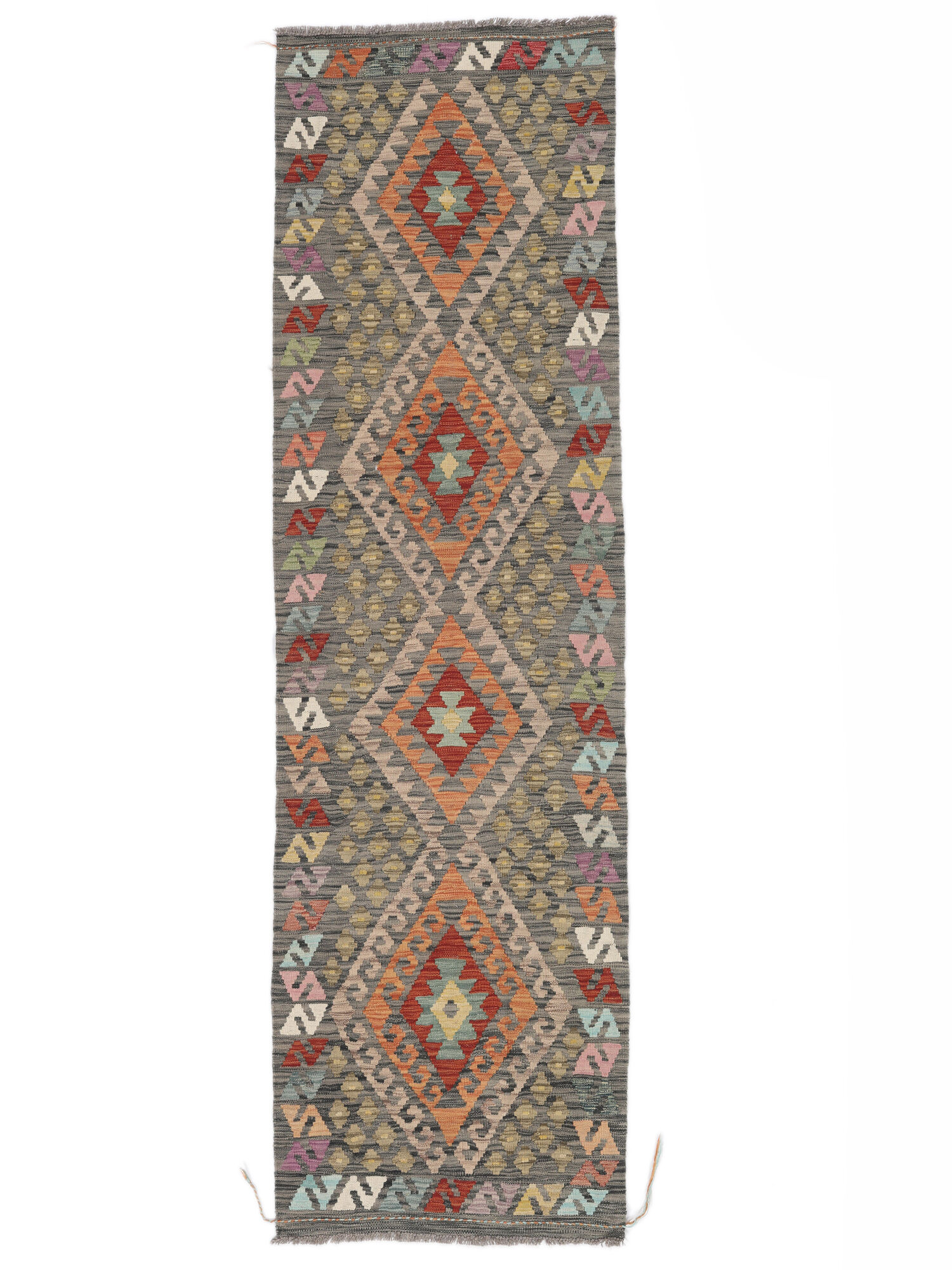 
    Kilim Afghan Old style - Brown - 83 x 289 cm
  