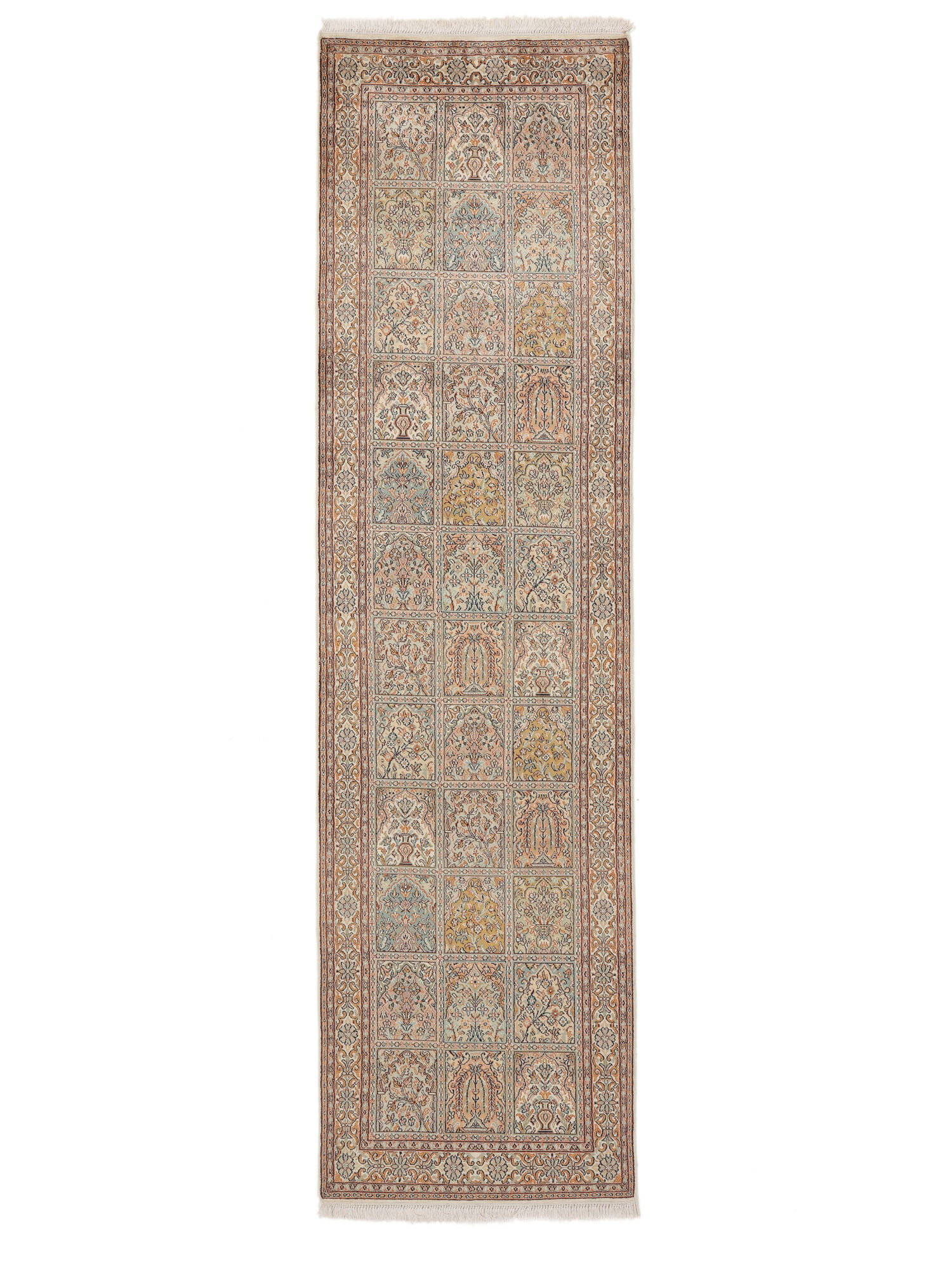 Kashmir &auml;kta silke Matta 76x276