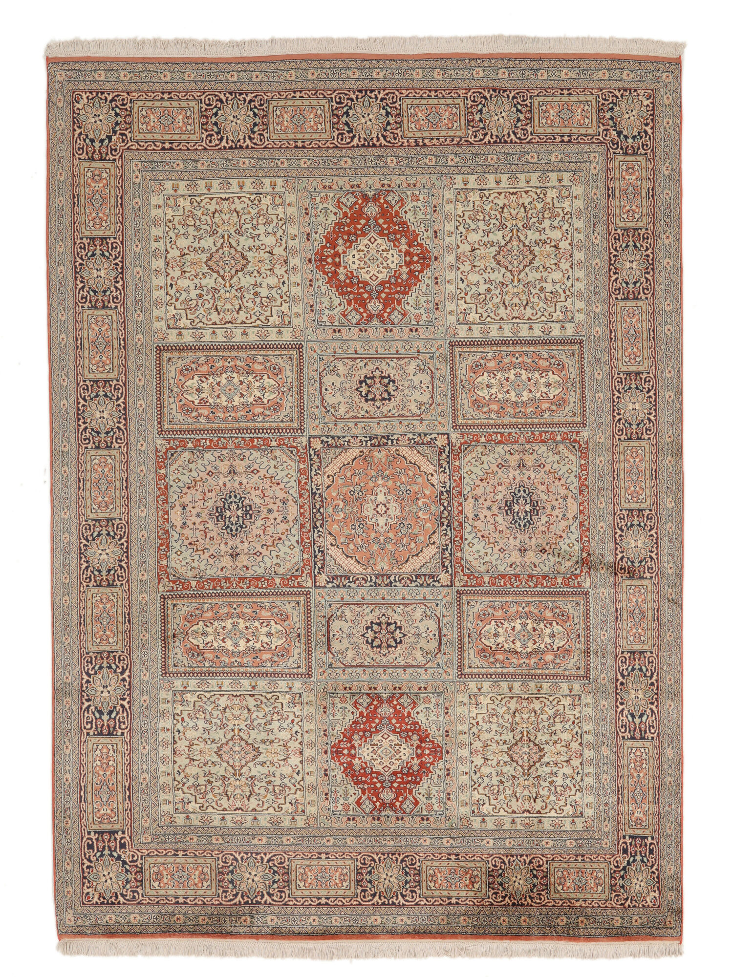 Kashmir äkta silke Matta 166x232