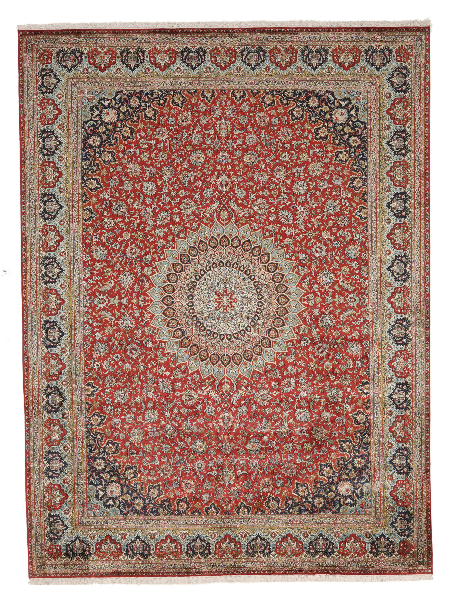 Kashmir äkta silke Matta 280x375