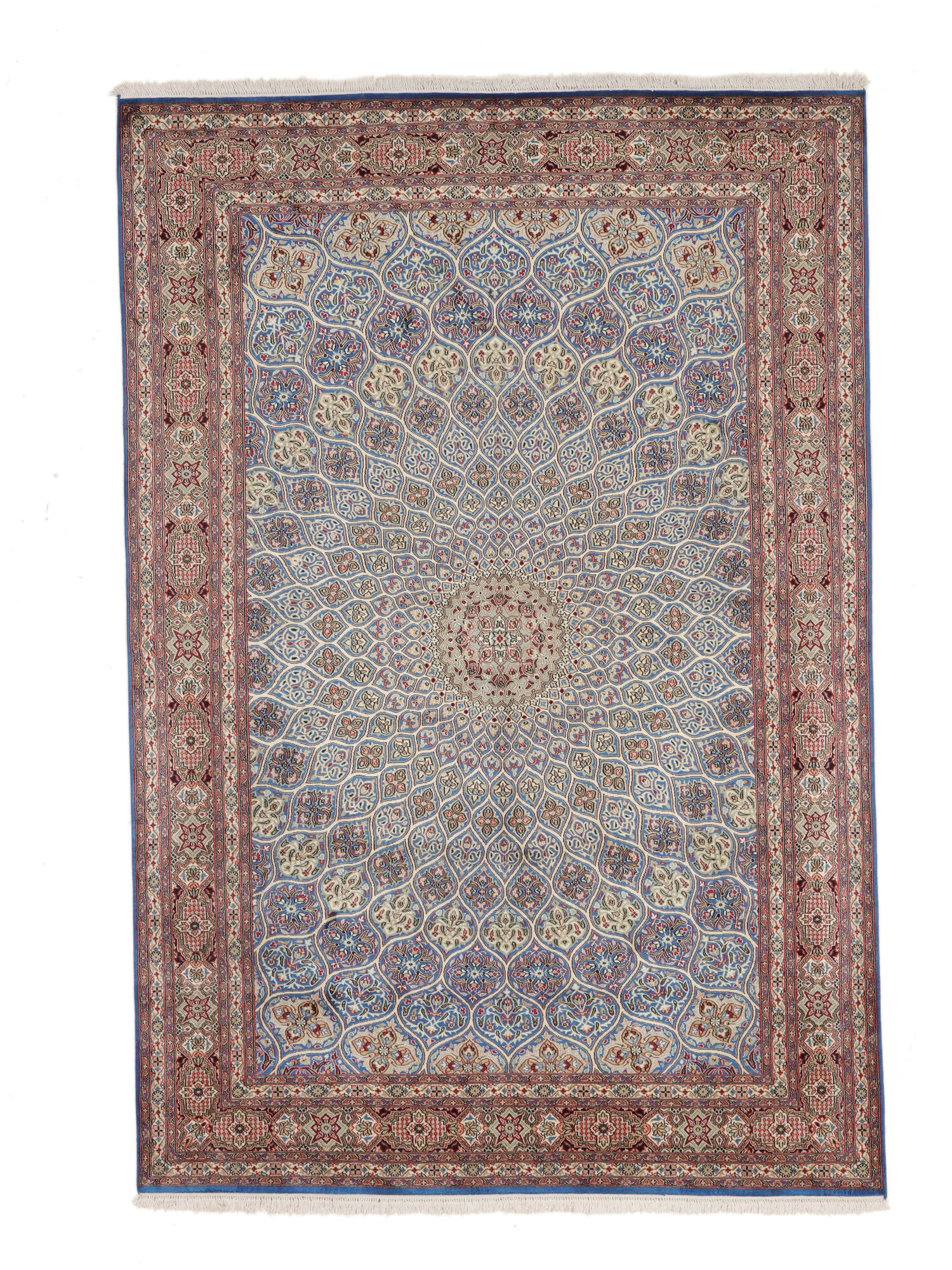 Kashmir äkta silke Matta 188x278