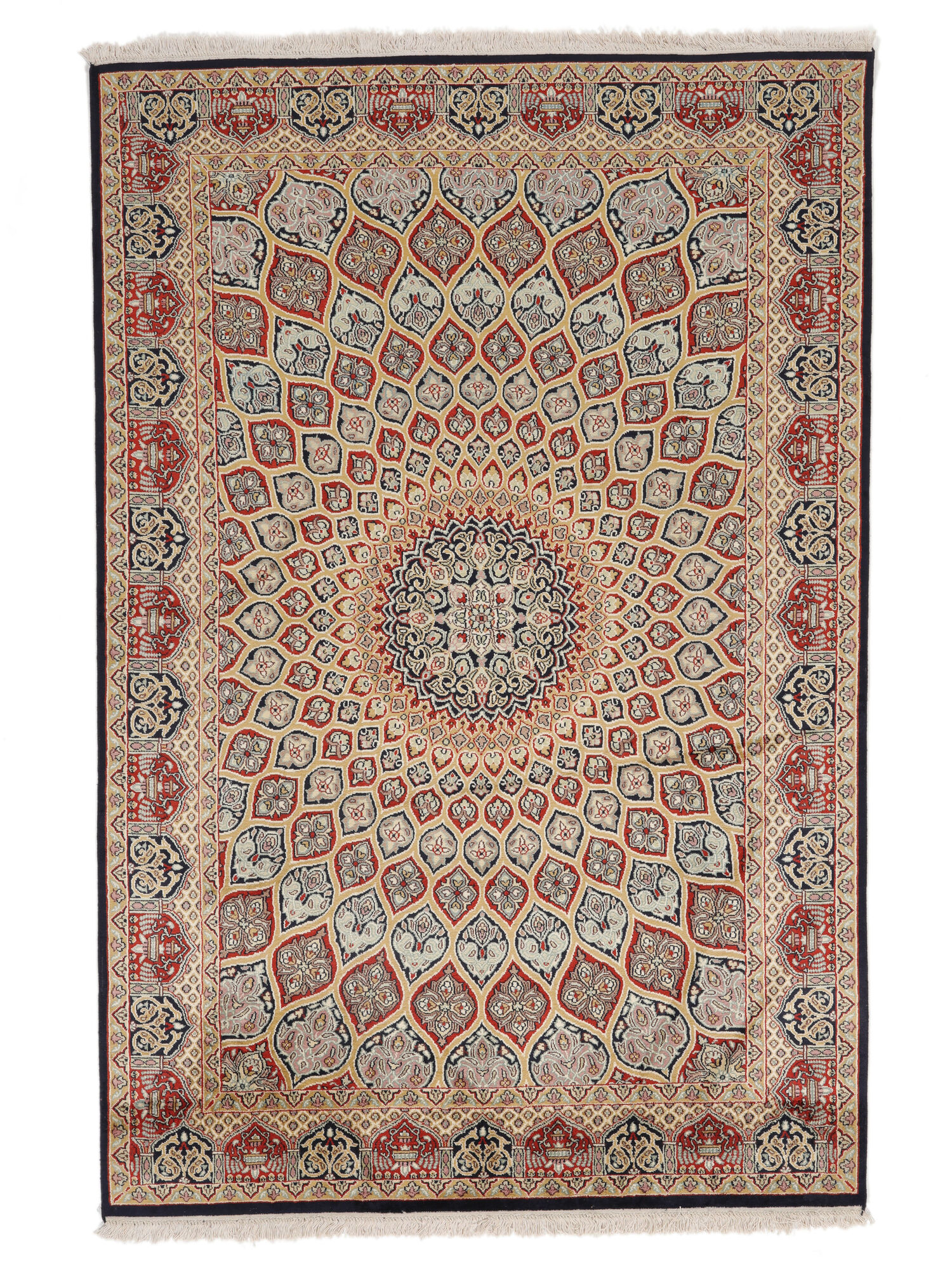 Kashmir äkta silke Matta 125x187