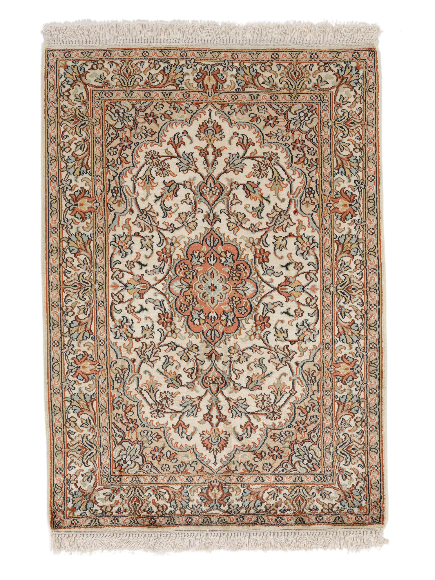 Kashmir äkta silke Matta 70x98