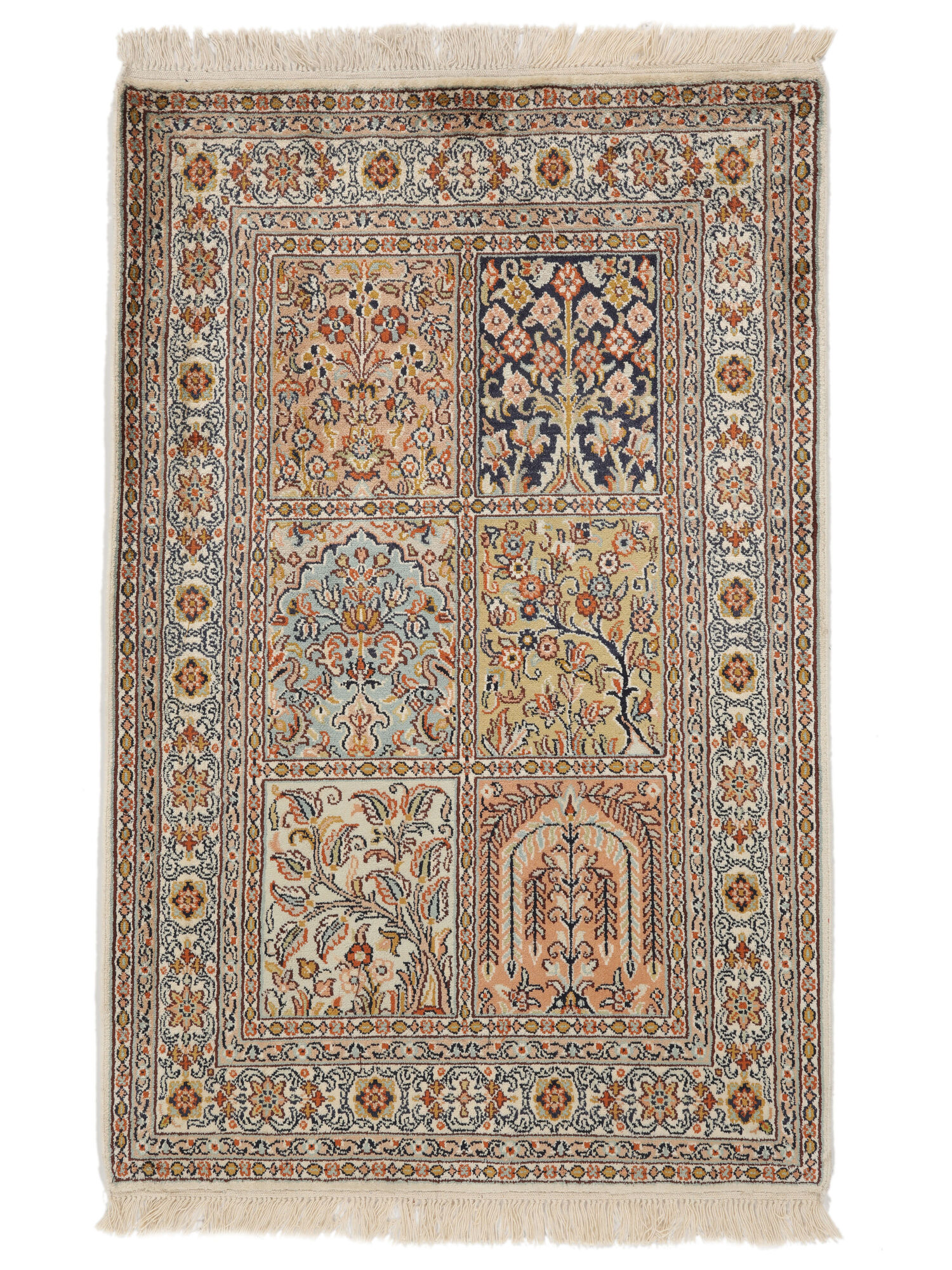 
    Kashmir pure silk - Brown - 63 x 98 cm
  